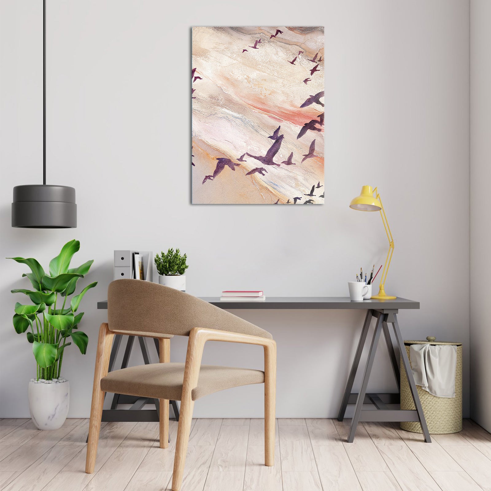 abstract canvas art for living room