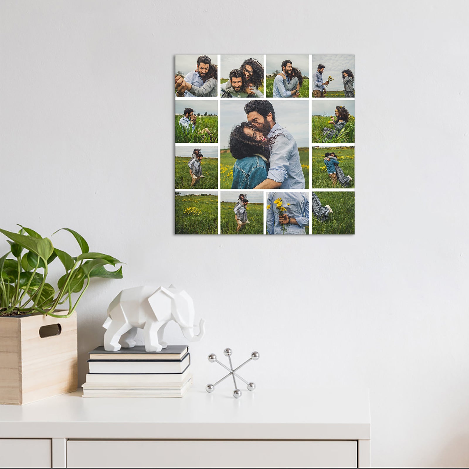 Couple Memorial Inspiration Custom Gift Canvas Print Photo Wall Decor