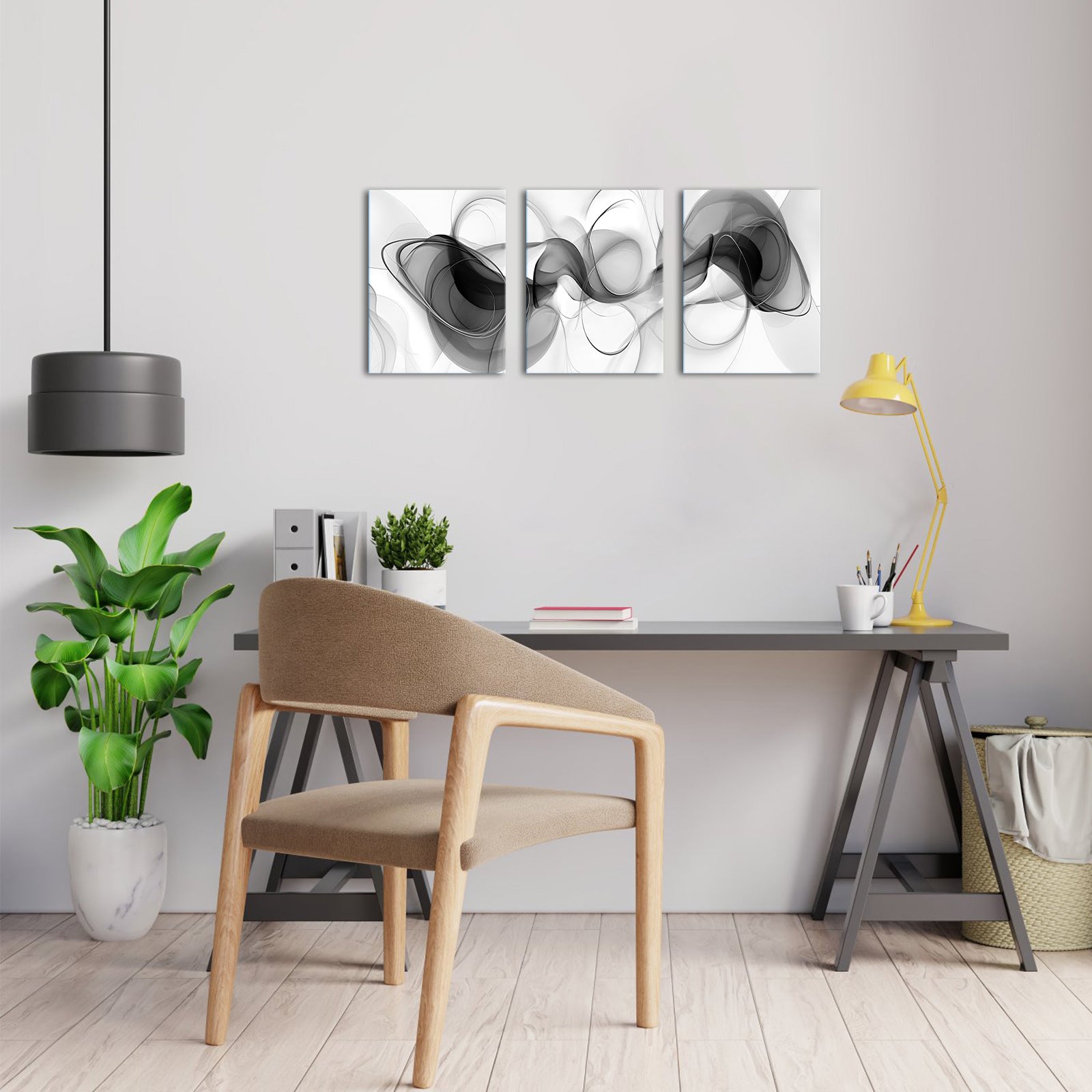 Abstract Flowing Lines