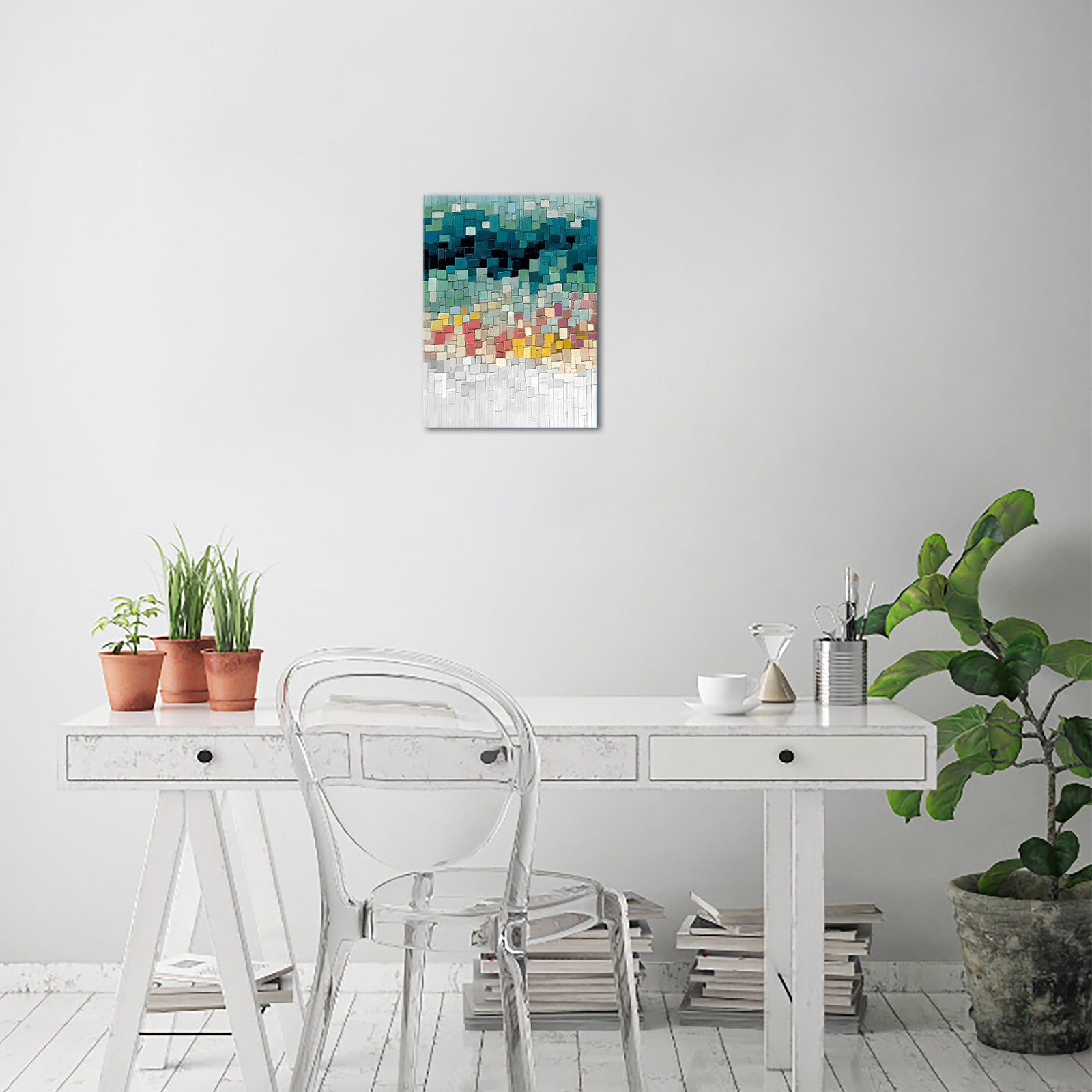 abstract sea canvas wall art online sale