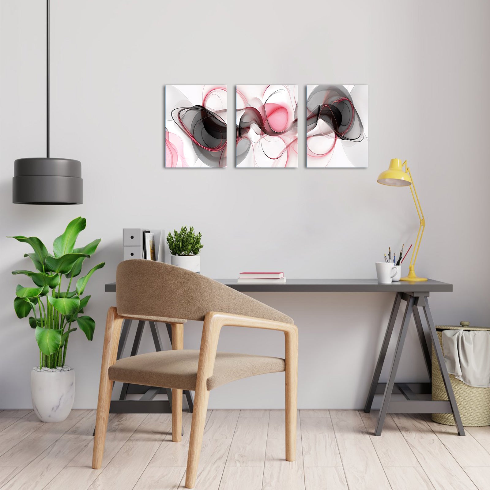 Abstract Flowing Lines