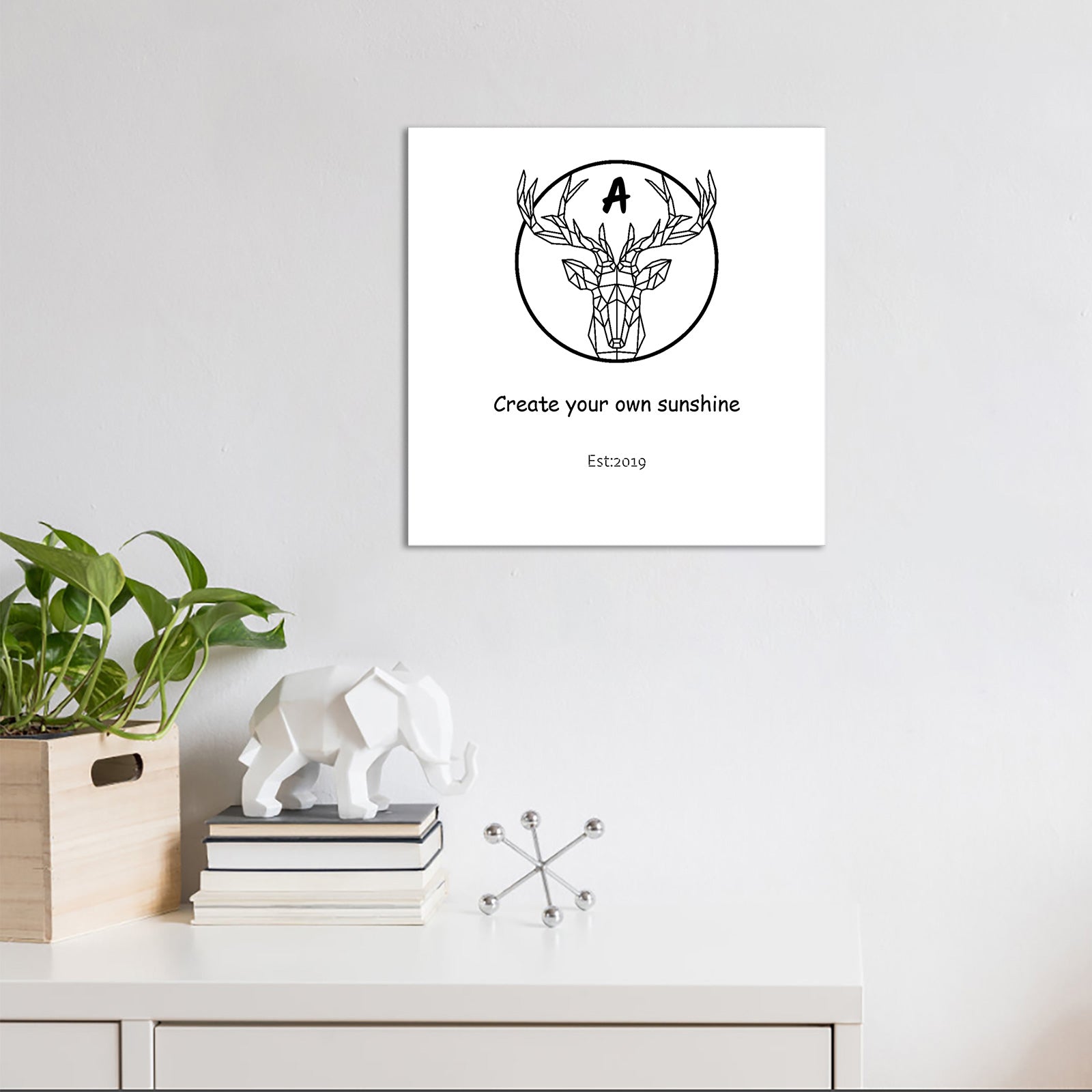 Personalised Quote Canvas Print Wall Decor