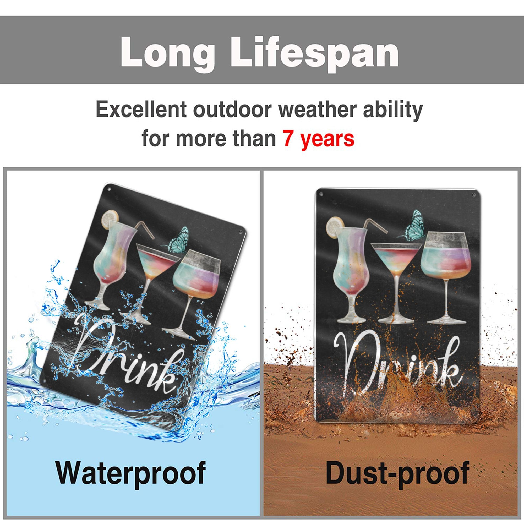 Custom Aluminum Decorative Signs