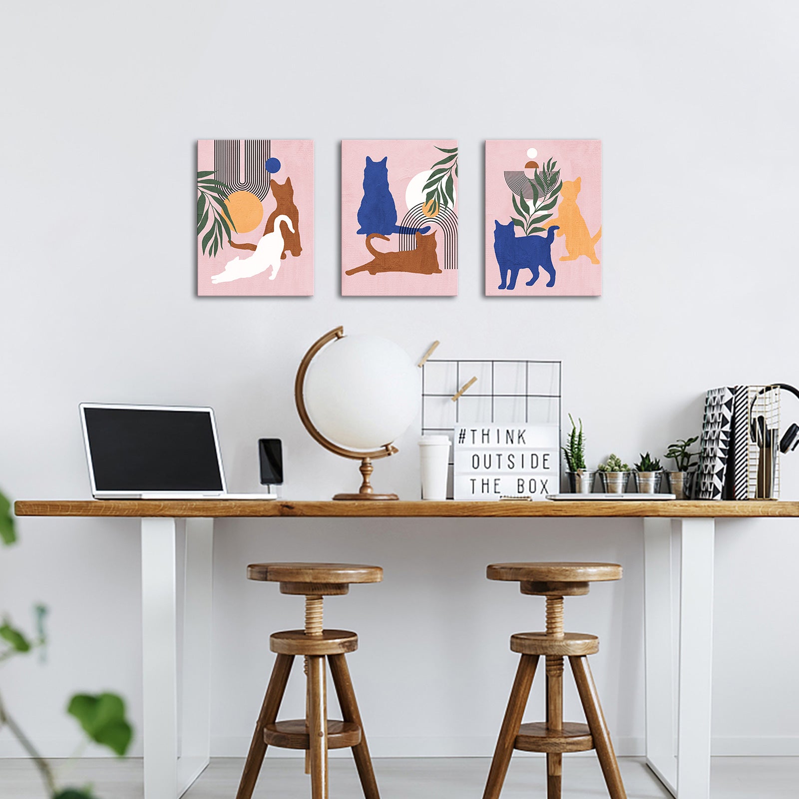 Two Playing Cats