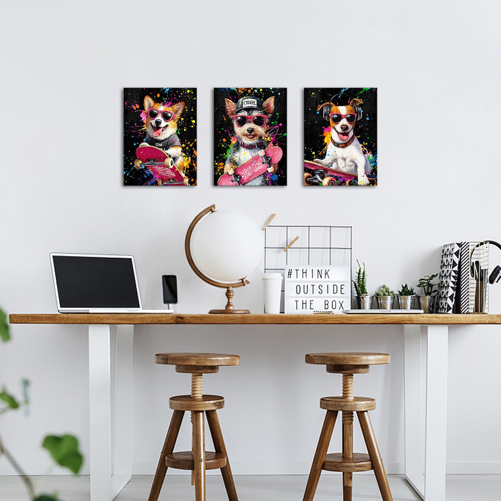 Hip-hop pet custom photo wall decoration