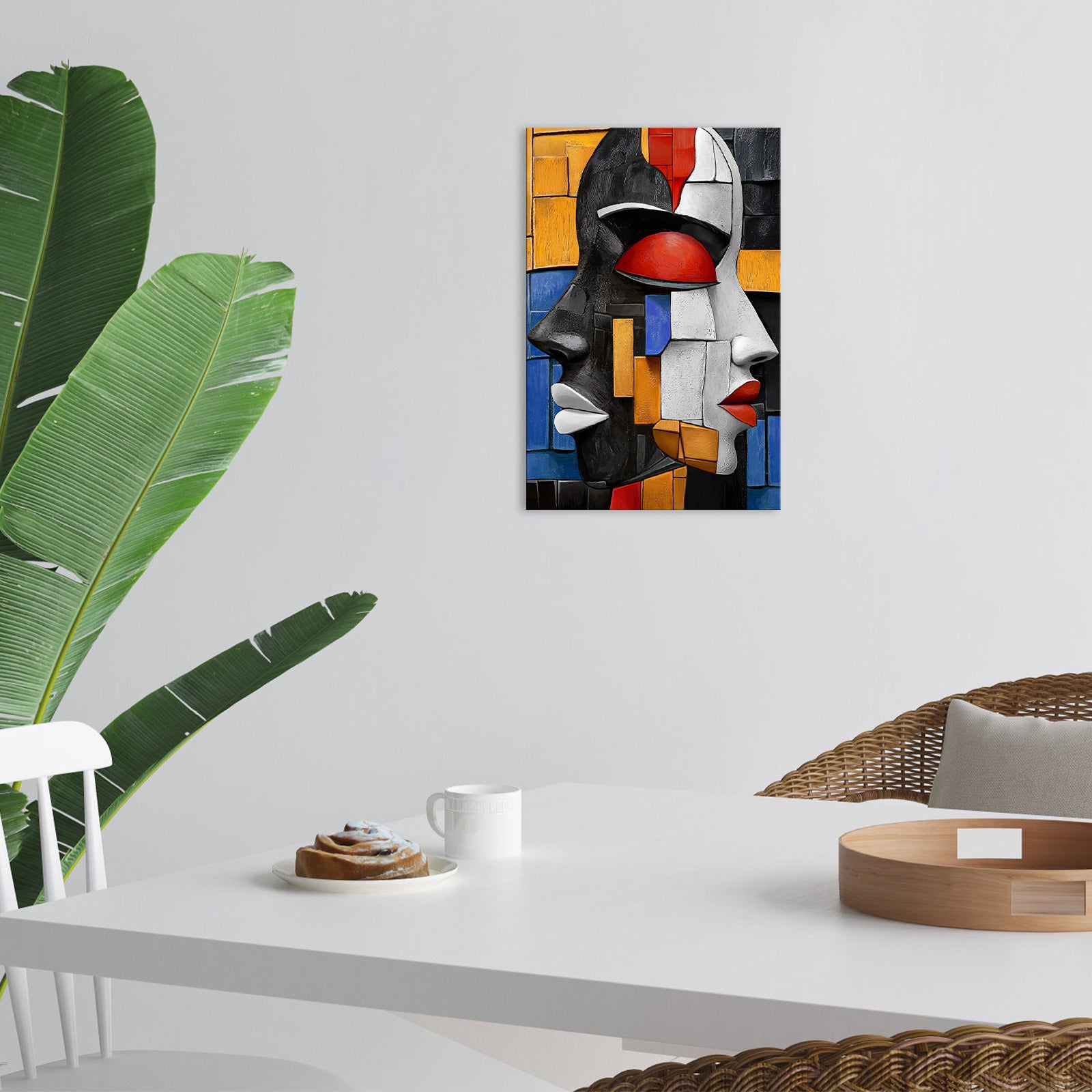 Double Sided Abstract Mask