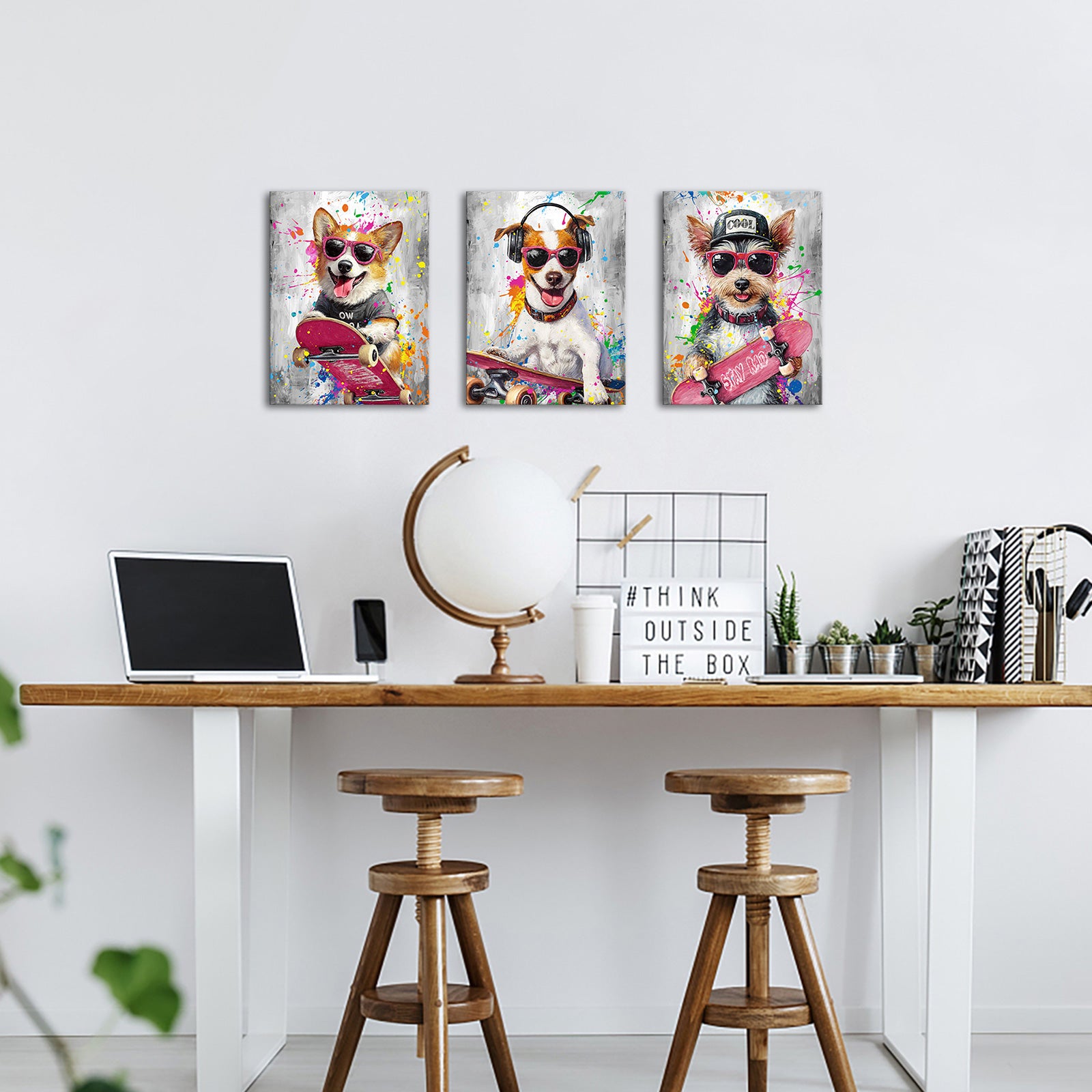 Hip-hop pet custom photo wall decoration