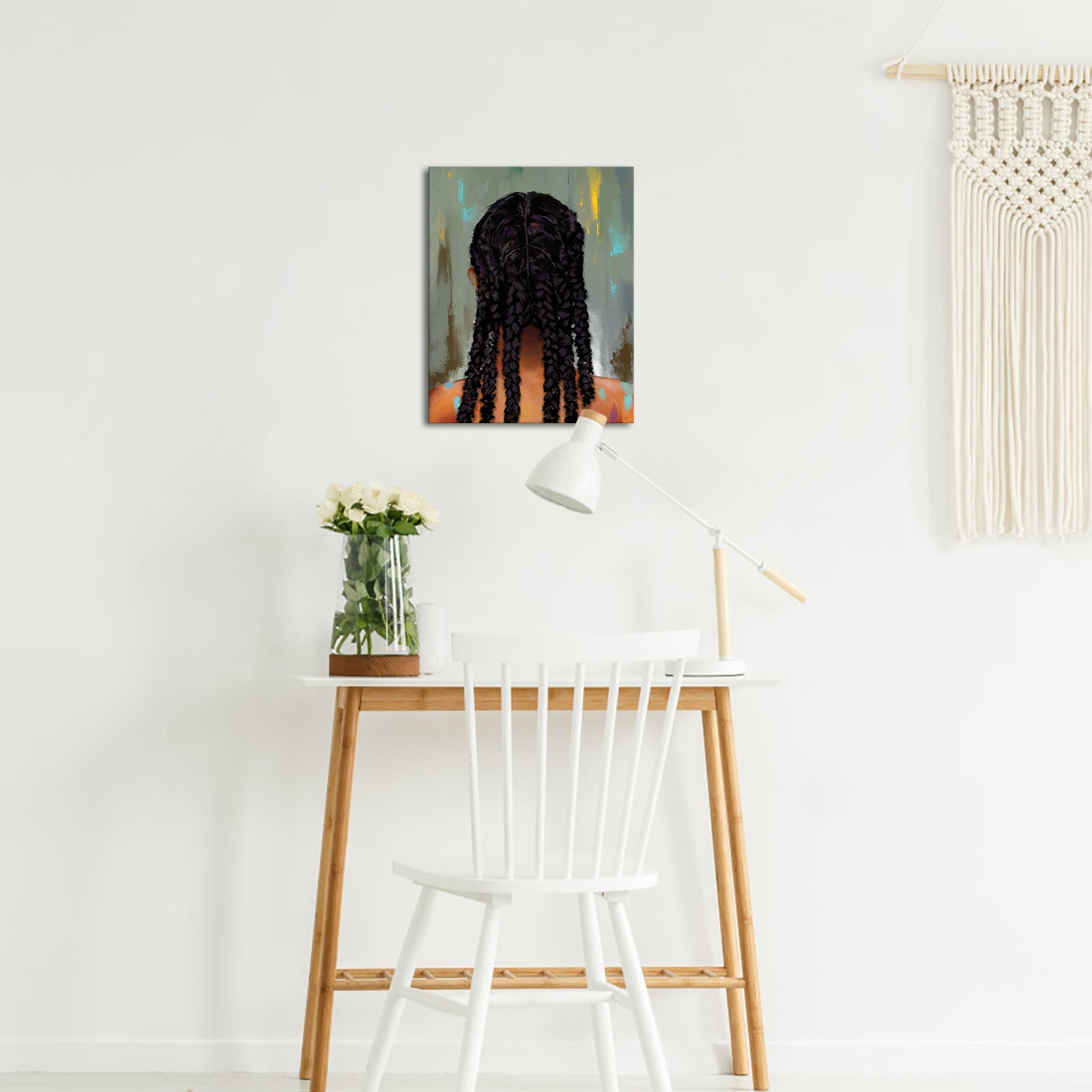 Girl Back View cheapest canvas prints free shipping