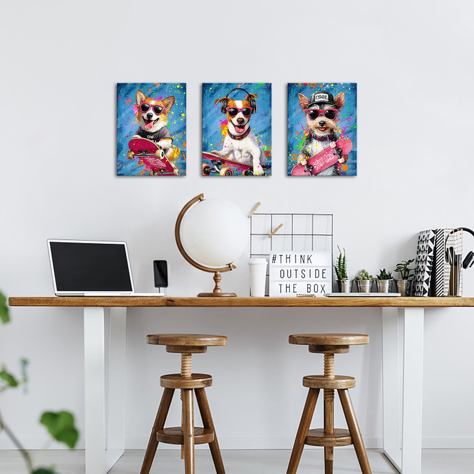 Hip-hop pet custom photo wall decoration