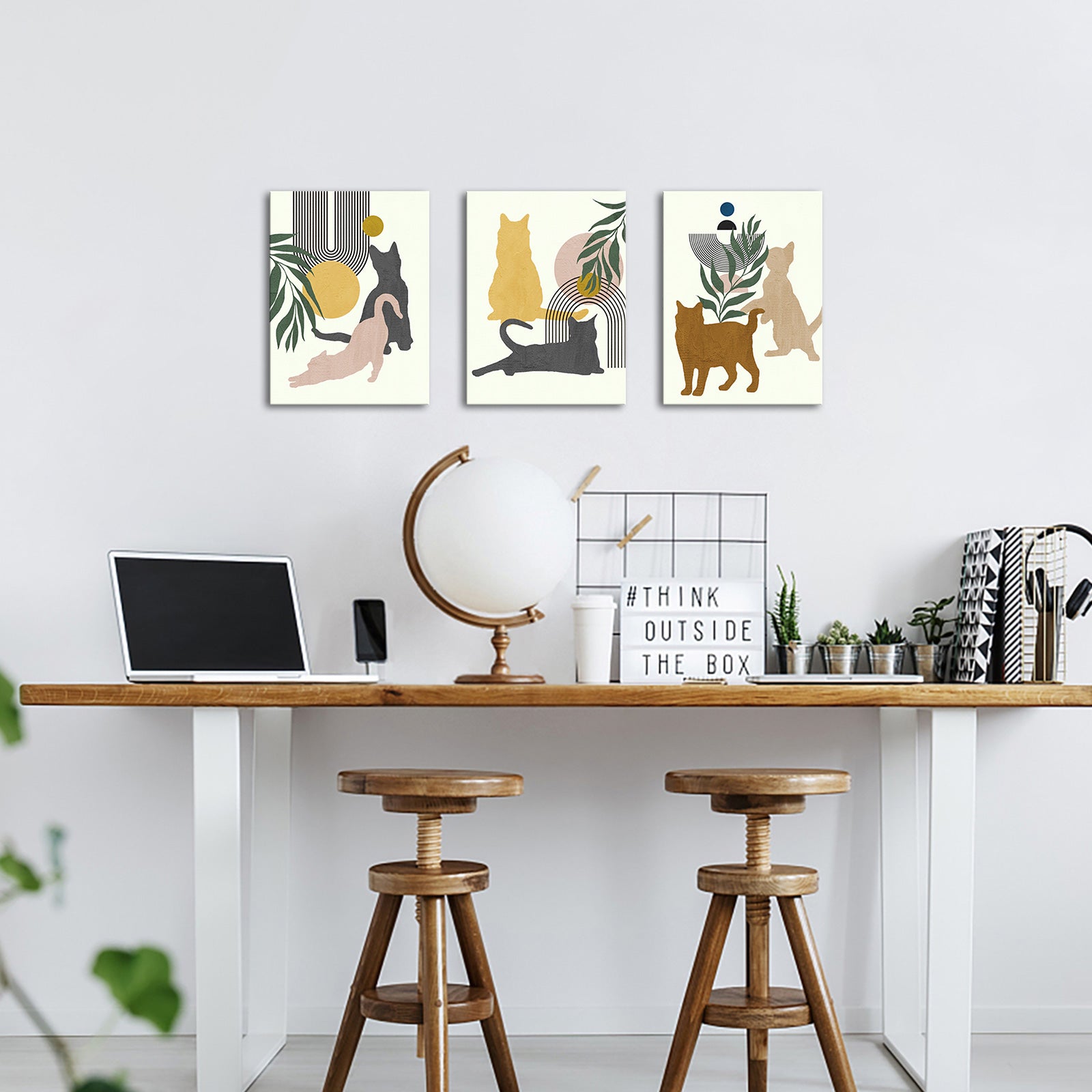 Two Playing Cats