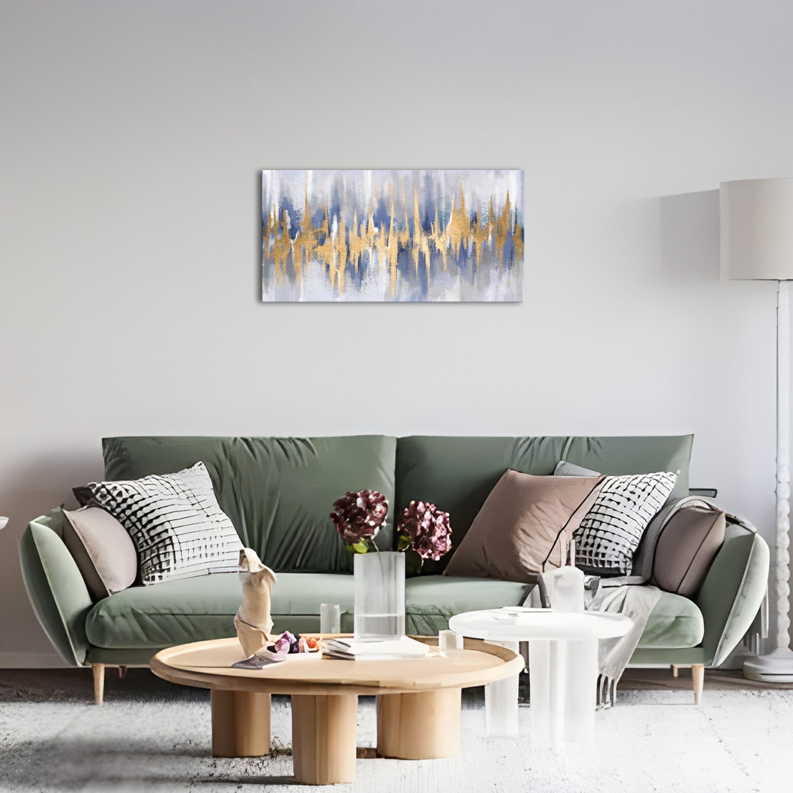 abstract canvas wall art large artwork made in usa