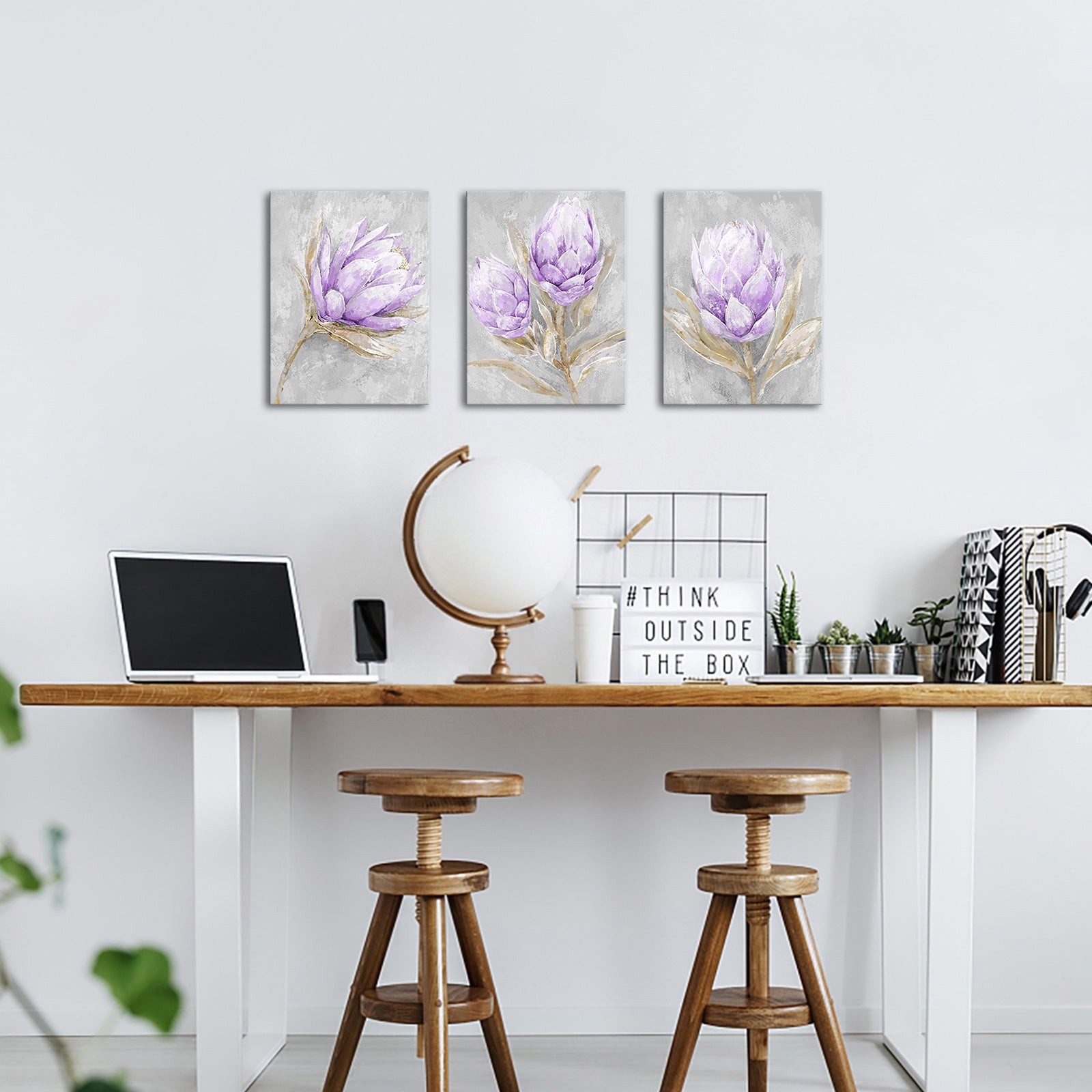 Lavender Protea