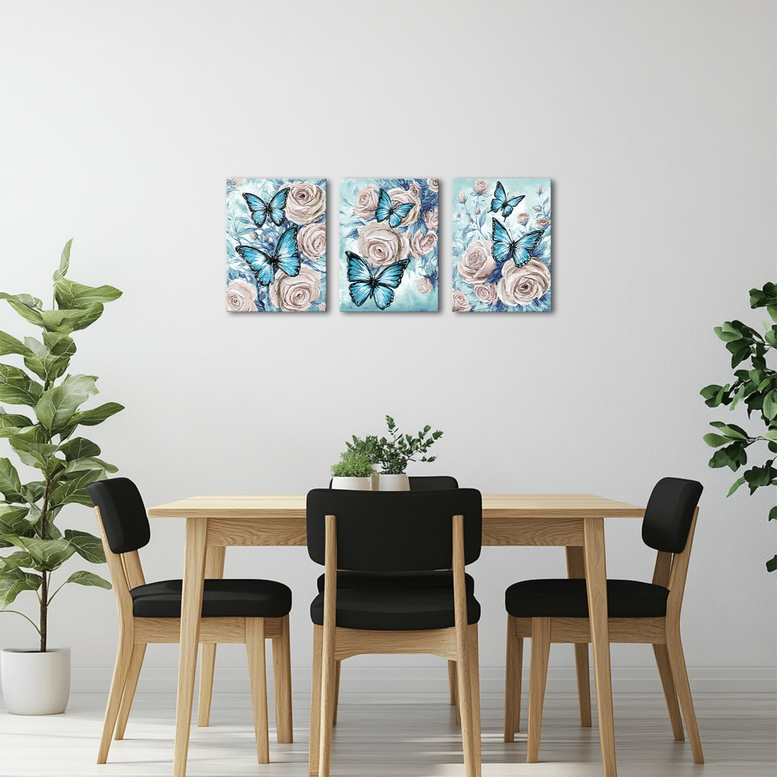 Roses And Butterflies
