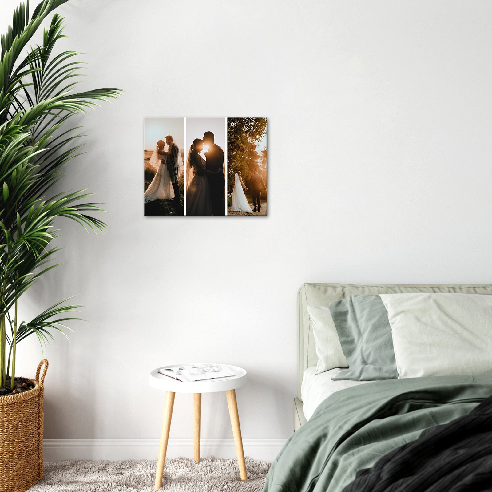 personalized picture to canvas wall art