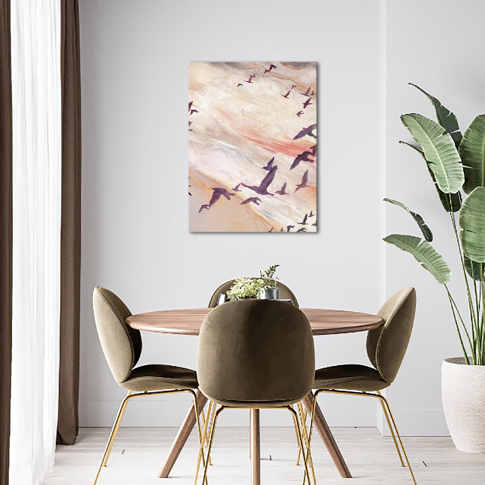 abstract canvas art for living room