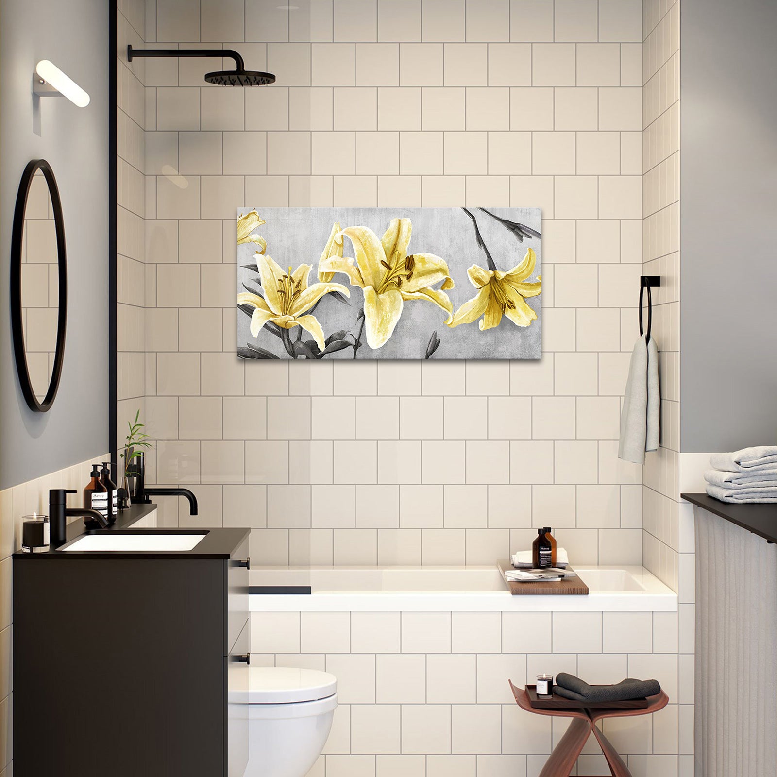 modern minimalist custom canvas wall decor