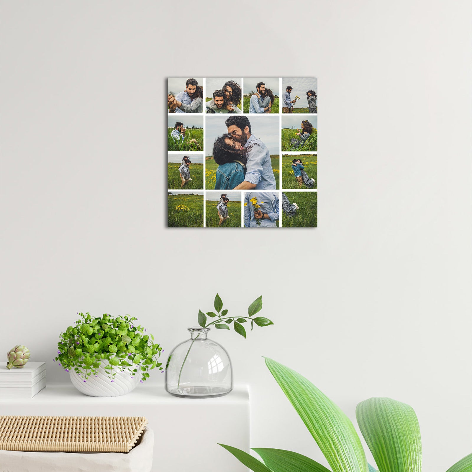 Couple Memorial Inspiration Custom Gift Canvas Print Photo Wall Decor