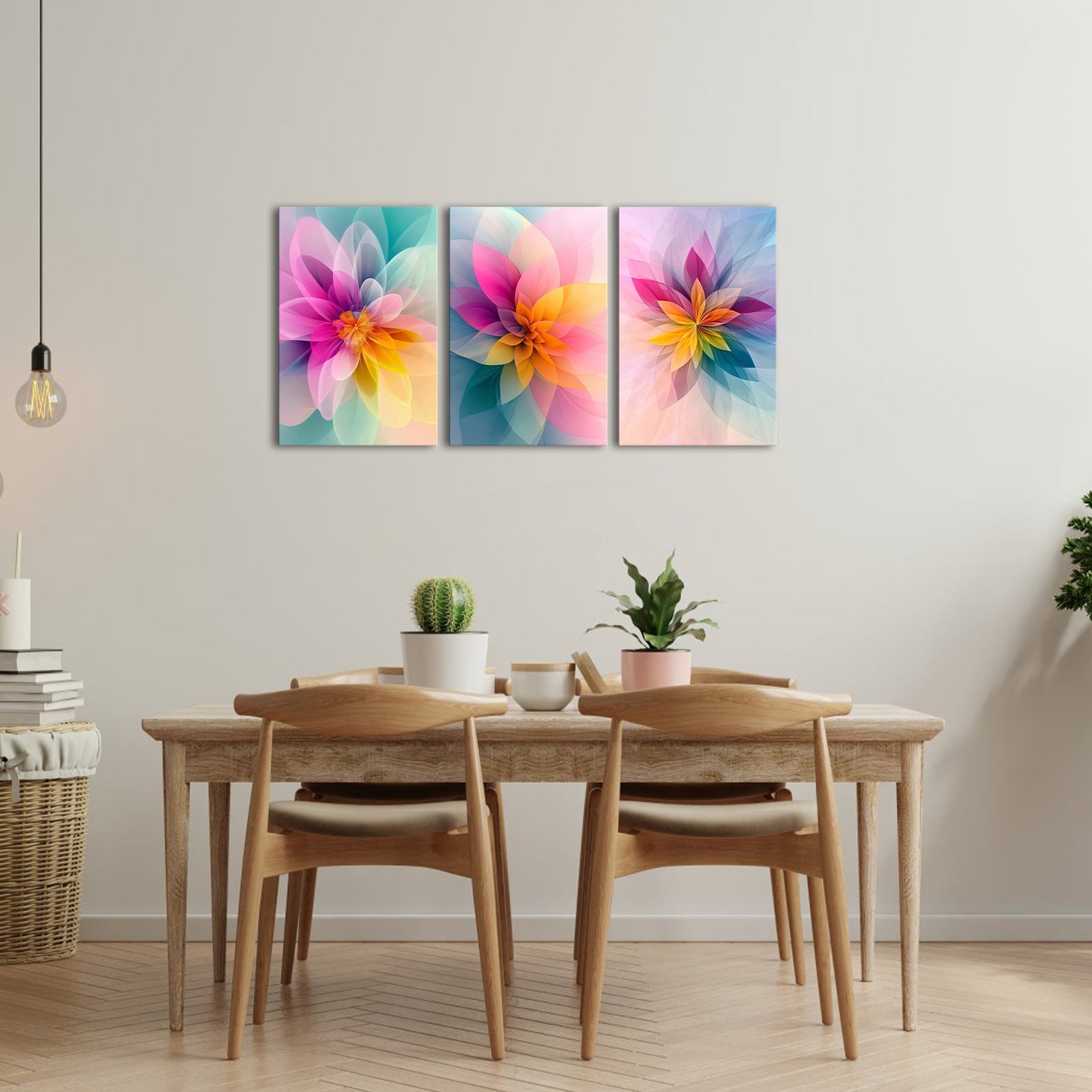 Abstract Colorful Floral