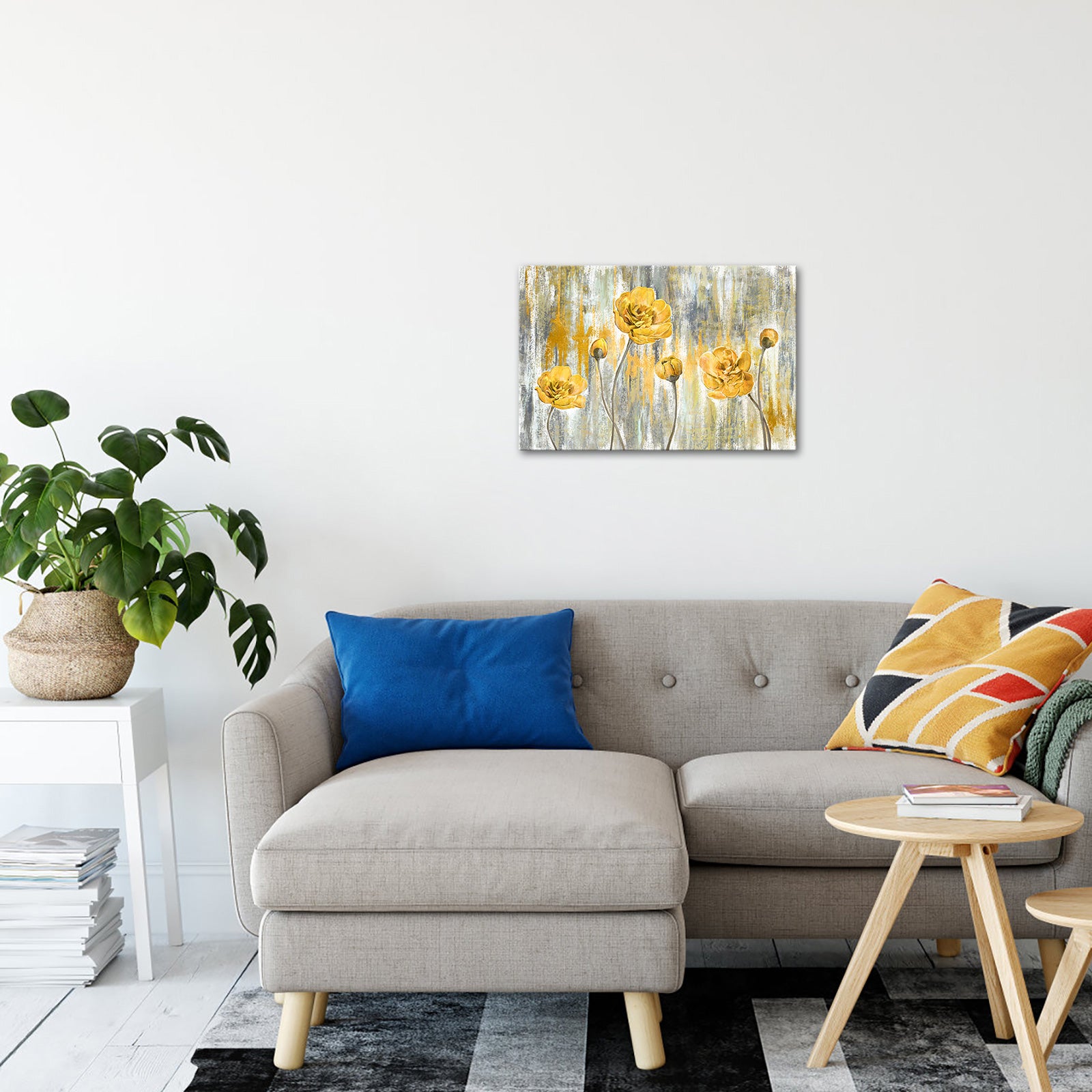flower large canvas art