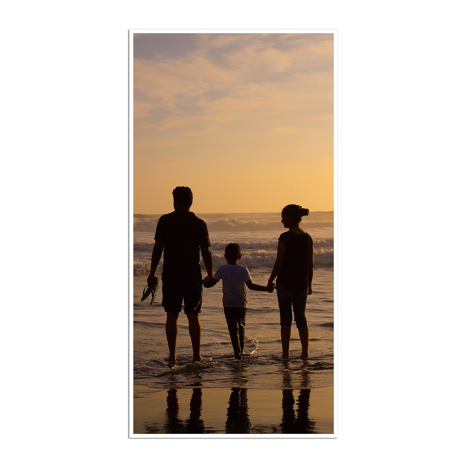 Personalized hanging canvas with family photo