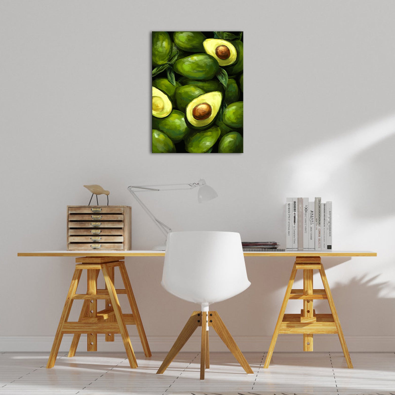 green canvas prints