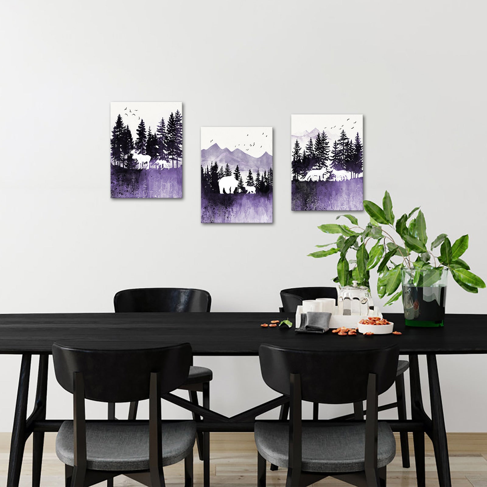 Wildlife In Serene Forest
