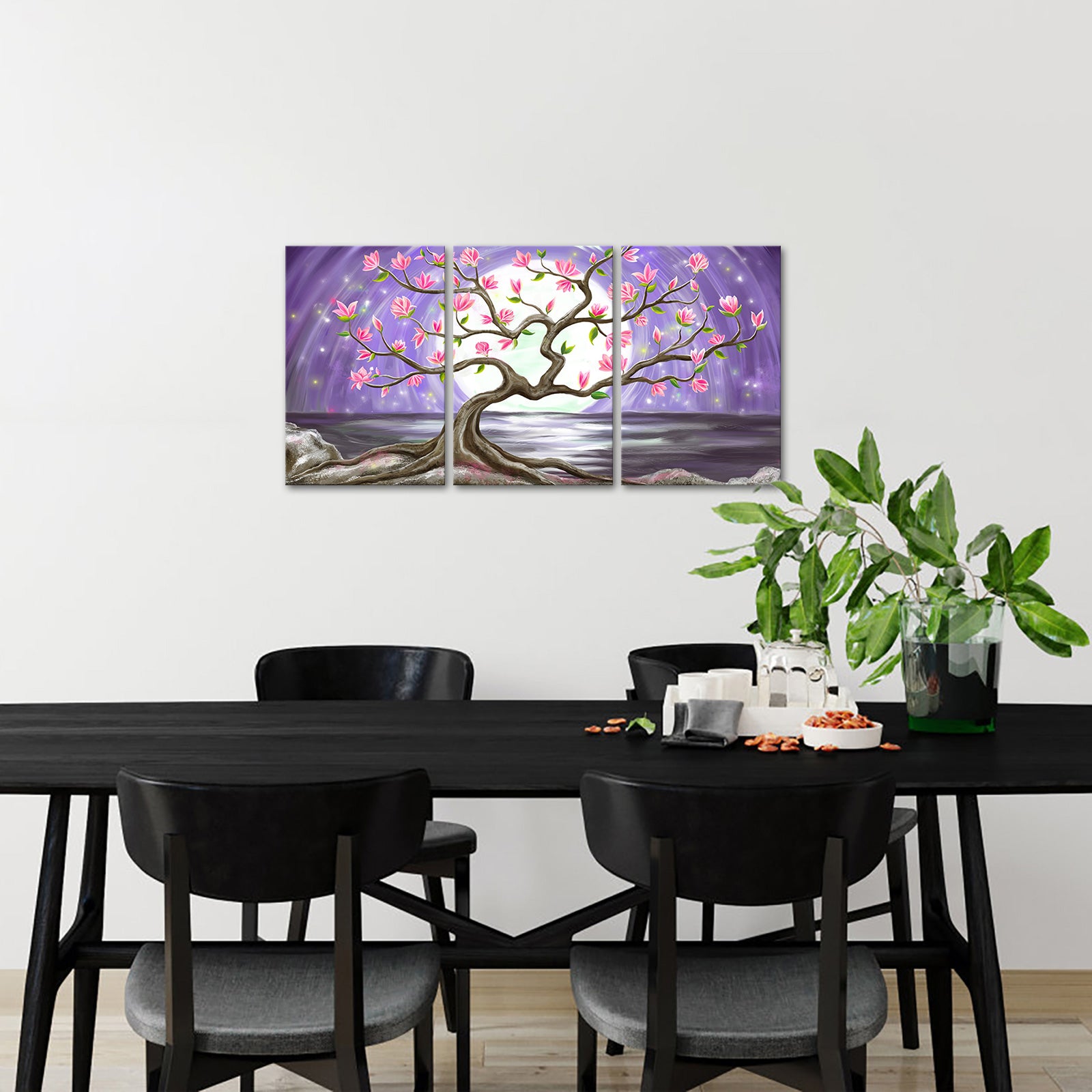 Seascape triptych landscape canvas print online