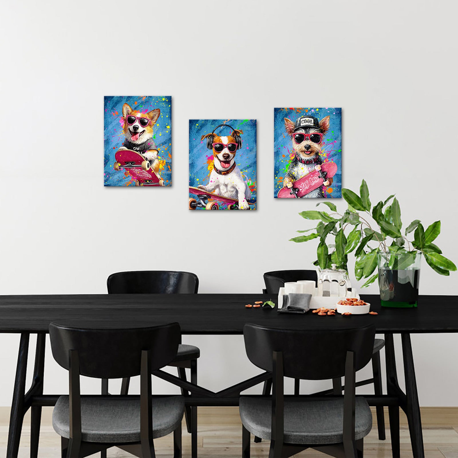 Hip-hop pet custom photo wall decoration