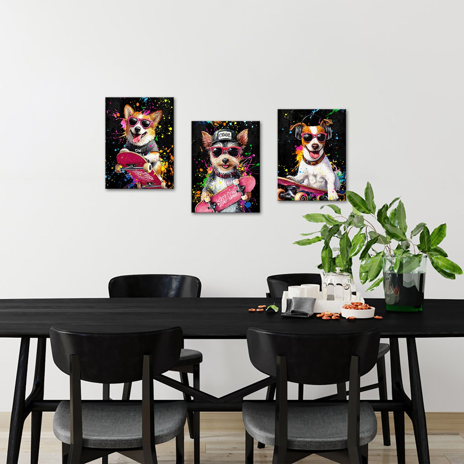 Hip-hop pet custom photo wall decoration