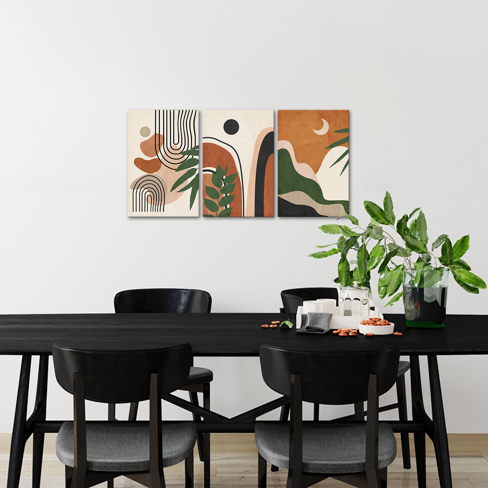 Abstract Bohemian-Inspired Landscape