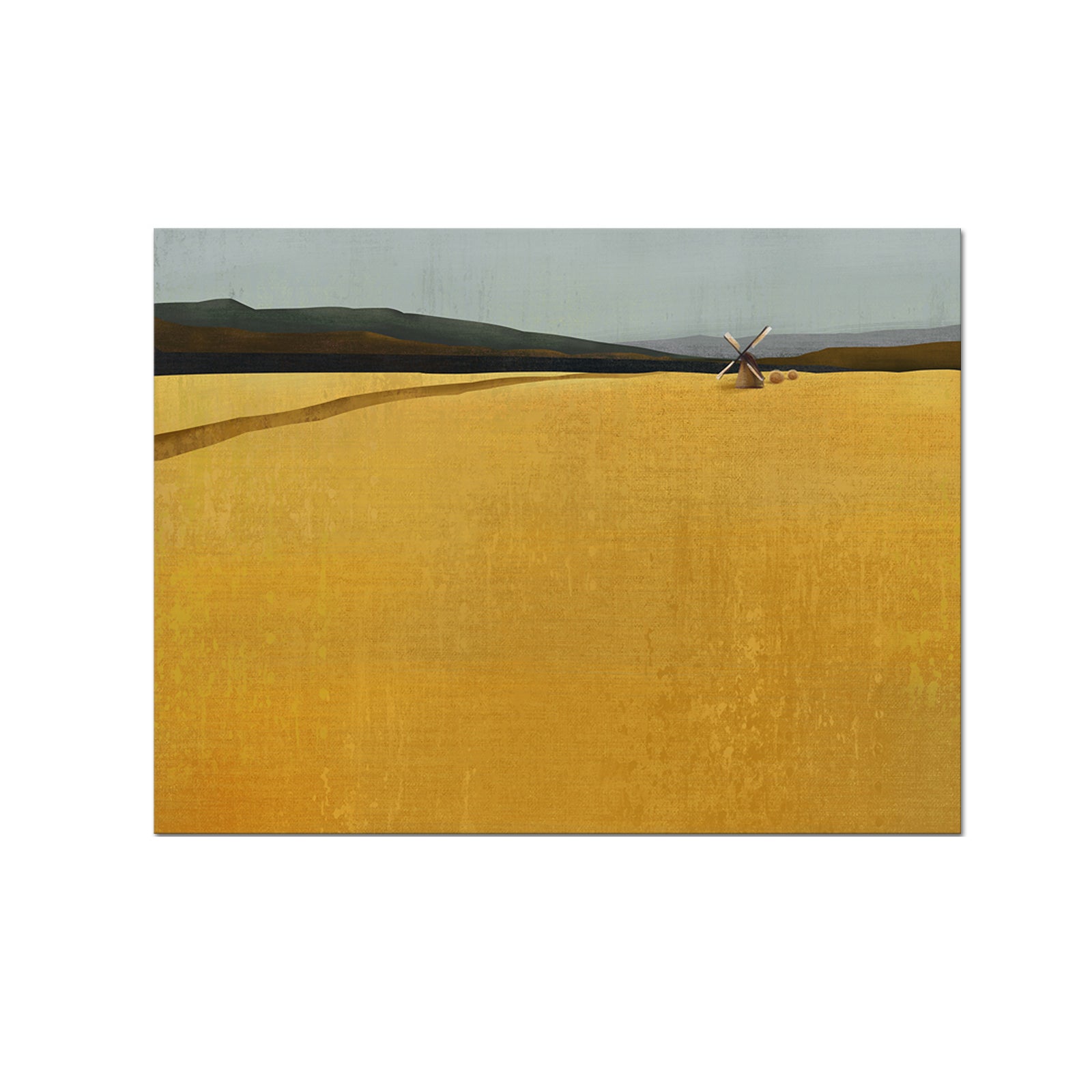 Gold Minimalist Wall Art