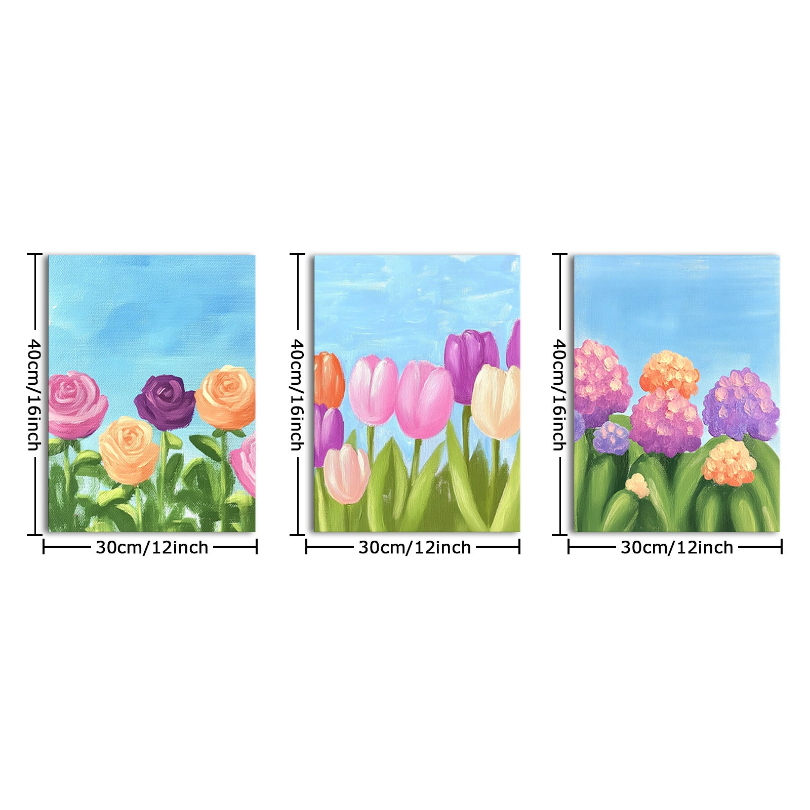 Beautiful Flowers Under The Blue Sky