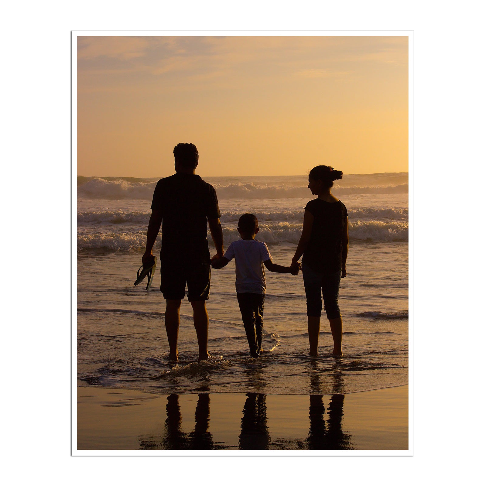 Personalized hanging canvas with family photo