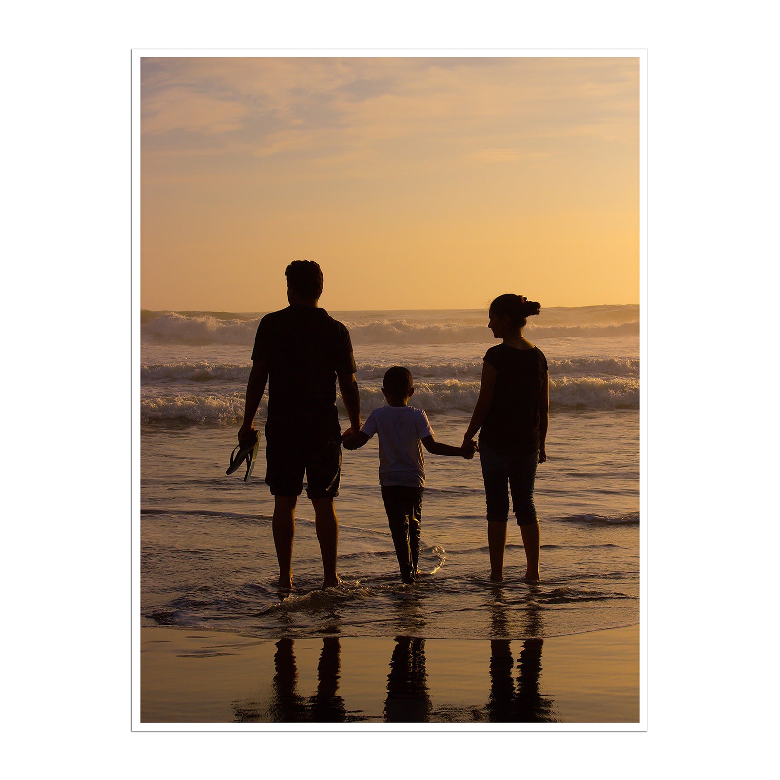 Personalized hanging canvas with family photo