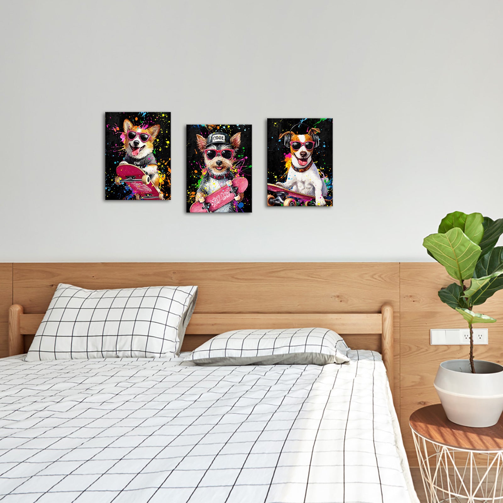 Hip-hop pet custom photo wall decoration