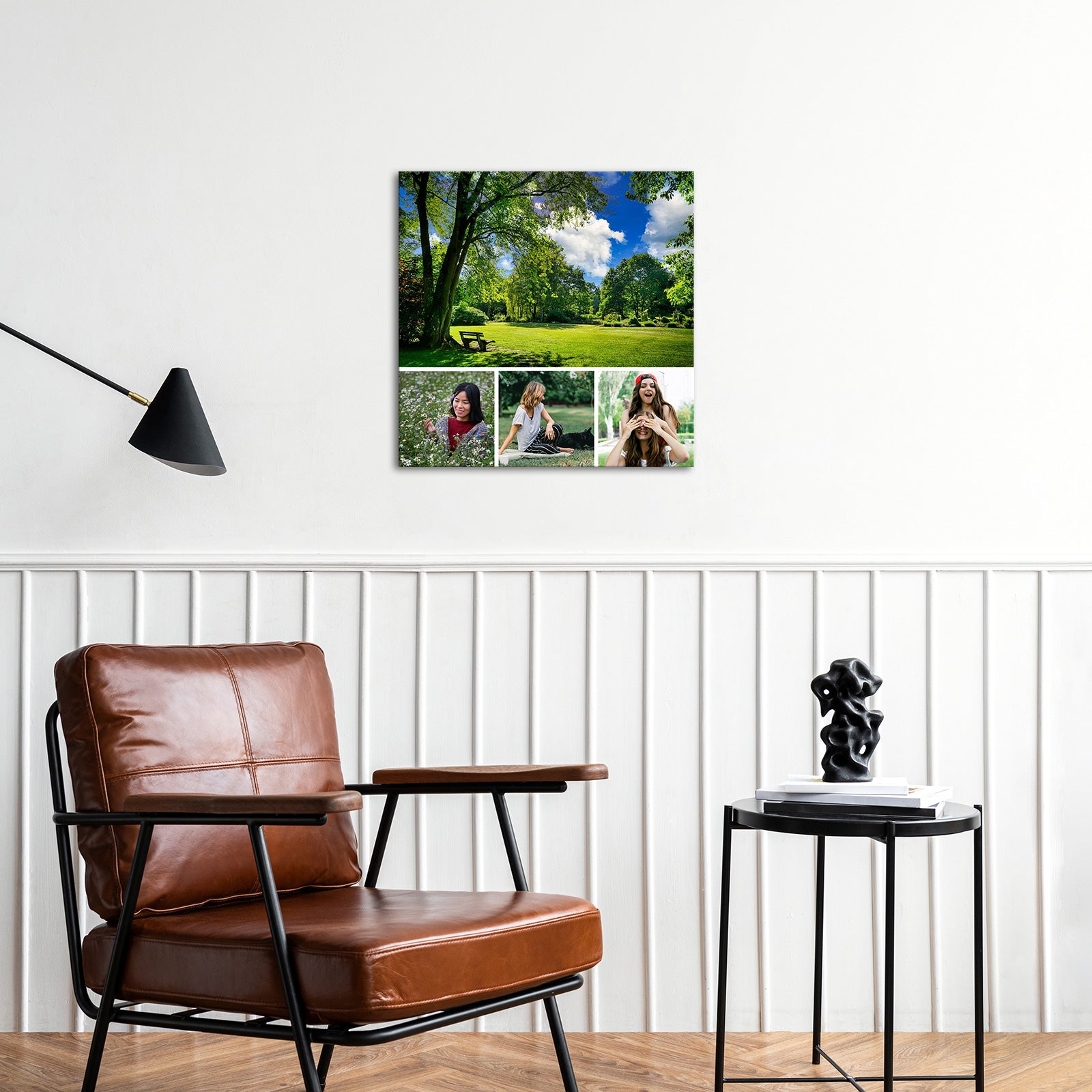 rectangular custom collage canvas