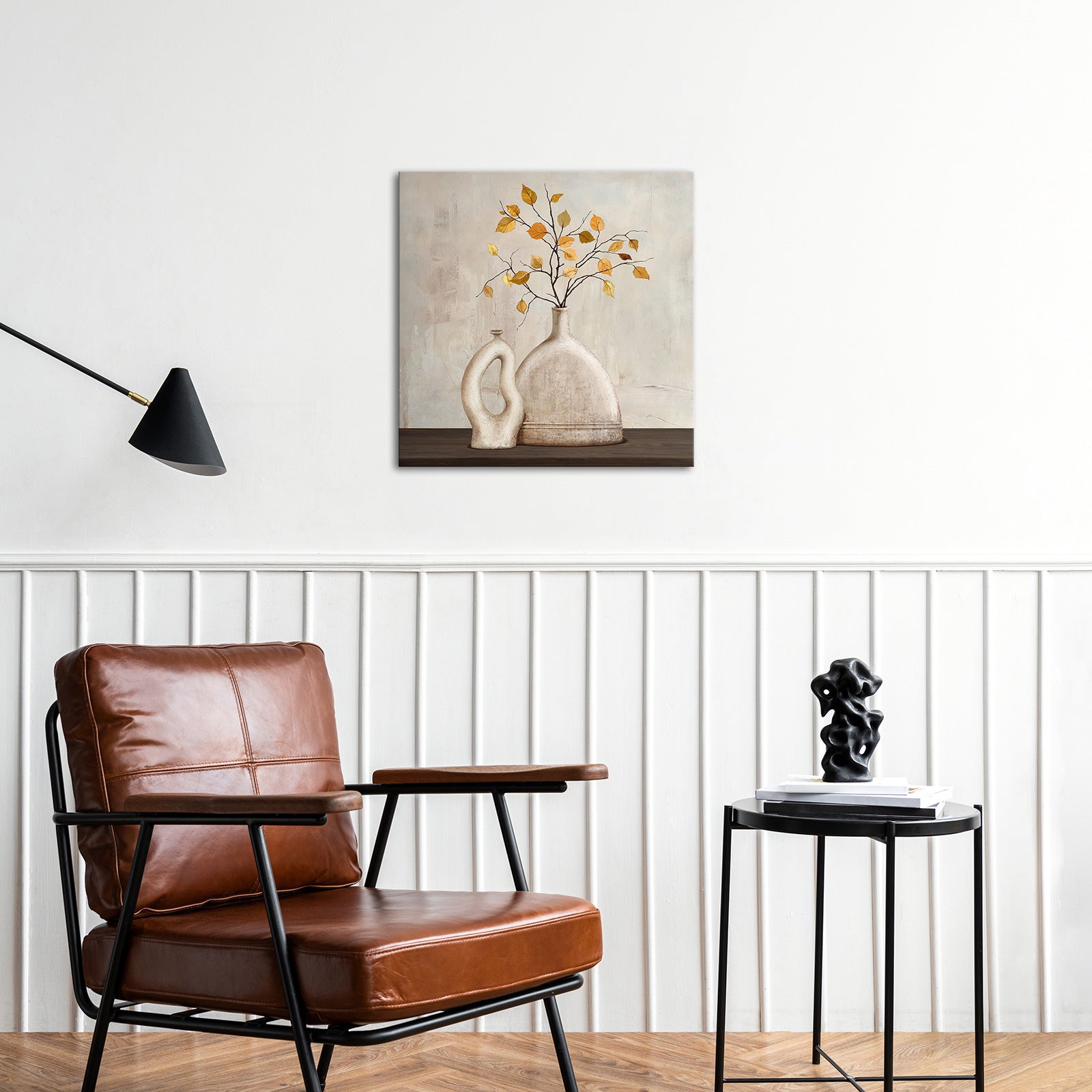 8x8 Irregular Art Porcelain Vase rectangle canvas print sale