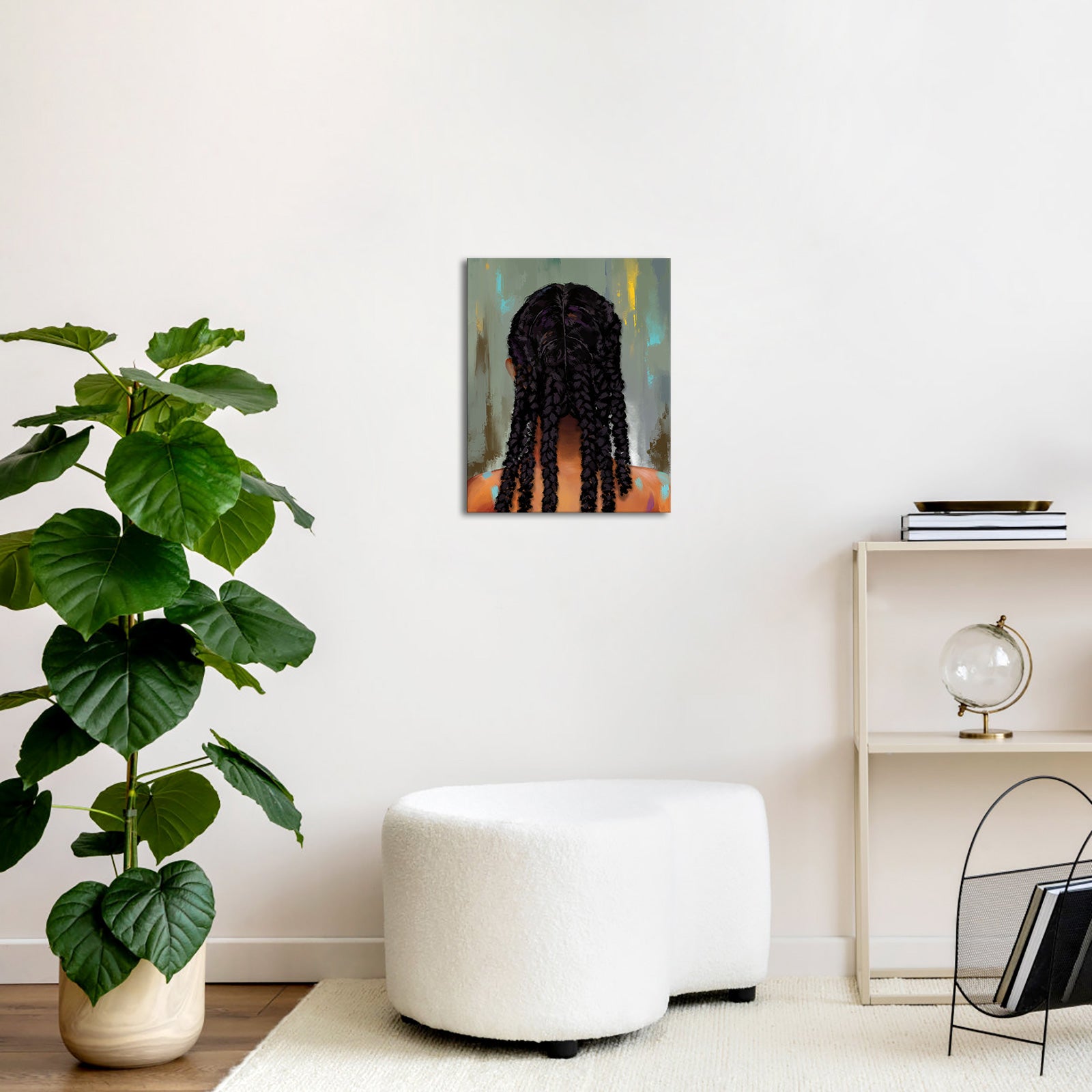 Girl Back View cheapest canvas prints free shipping