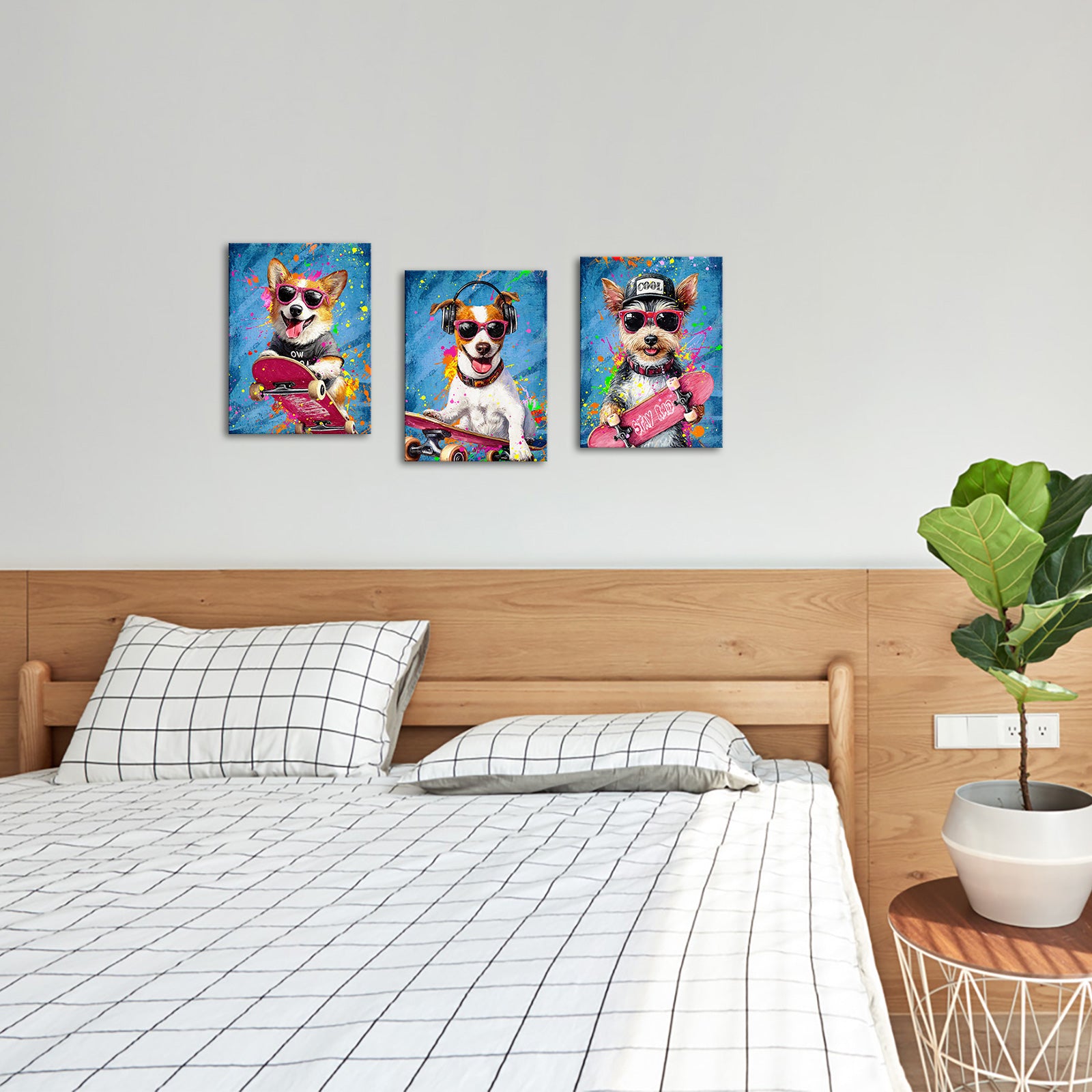 Hip-hop pet custom photo wall decoration