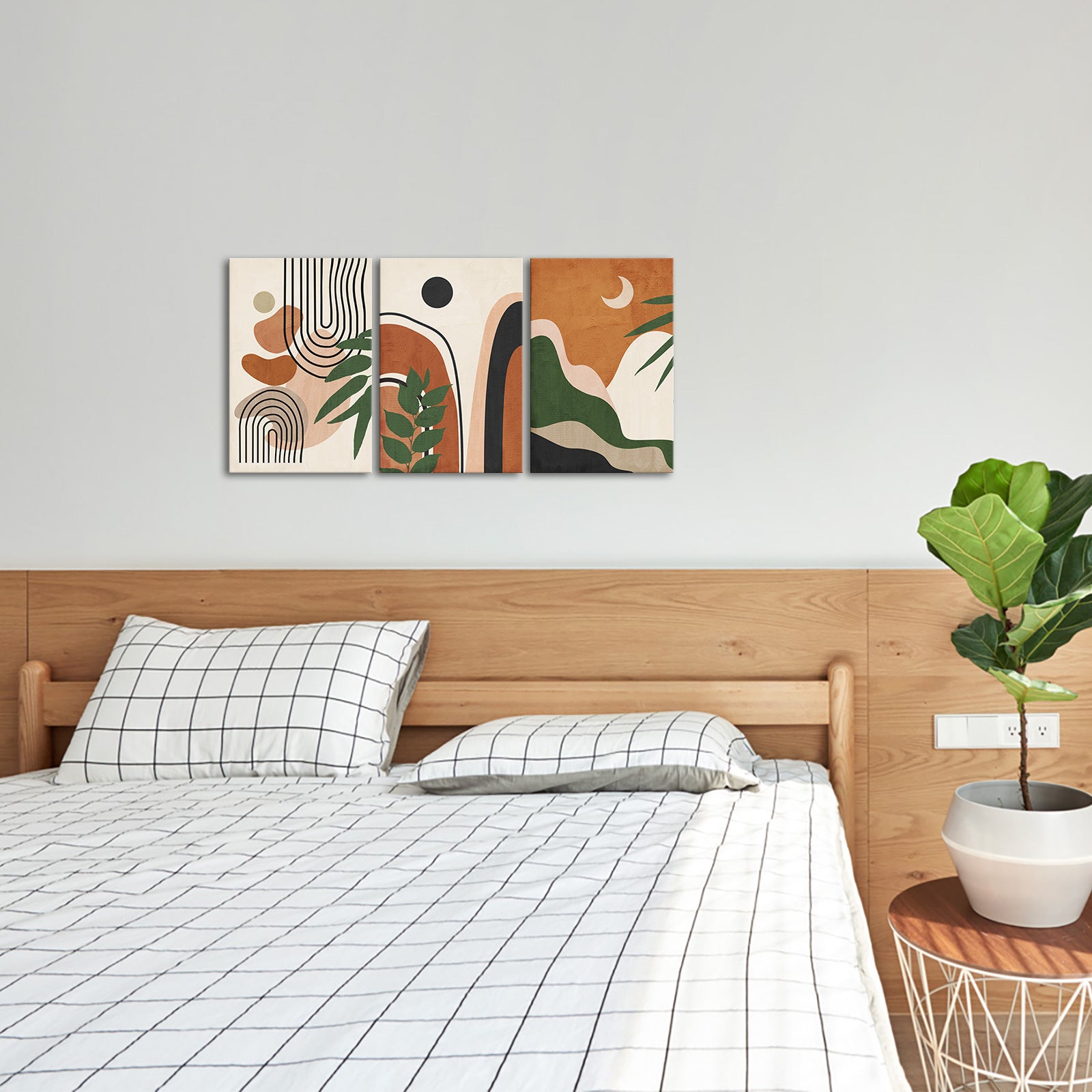 Abstract Bohemian-Inspired Landscape