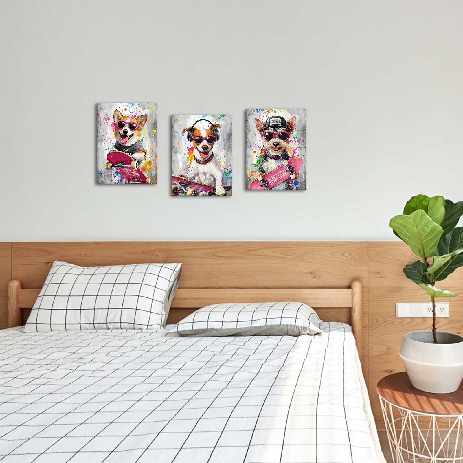 Hip-hop pet custom photo wall decoration