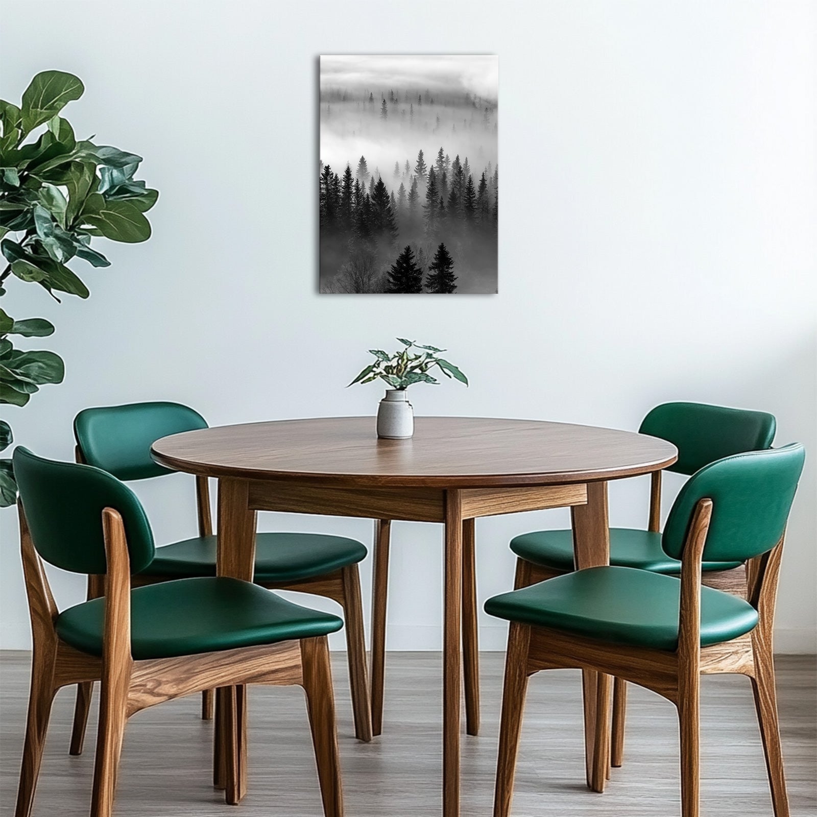 black and white wall art