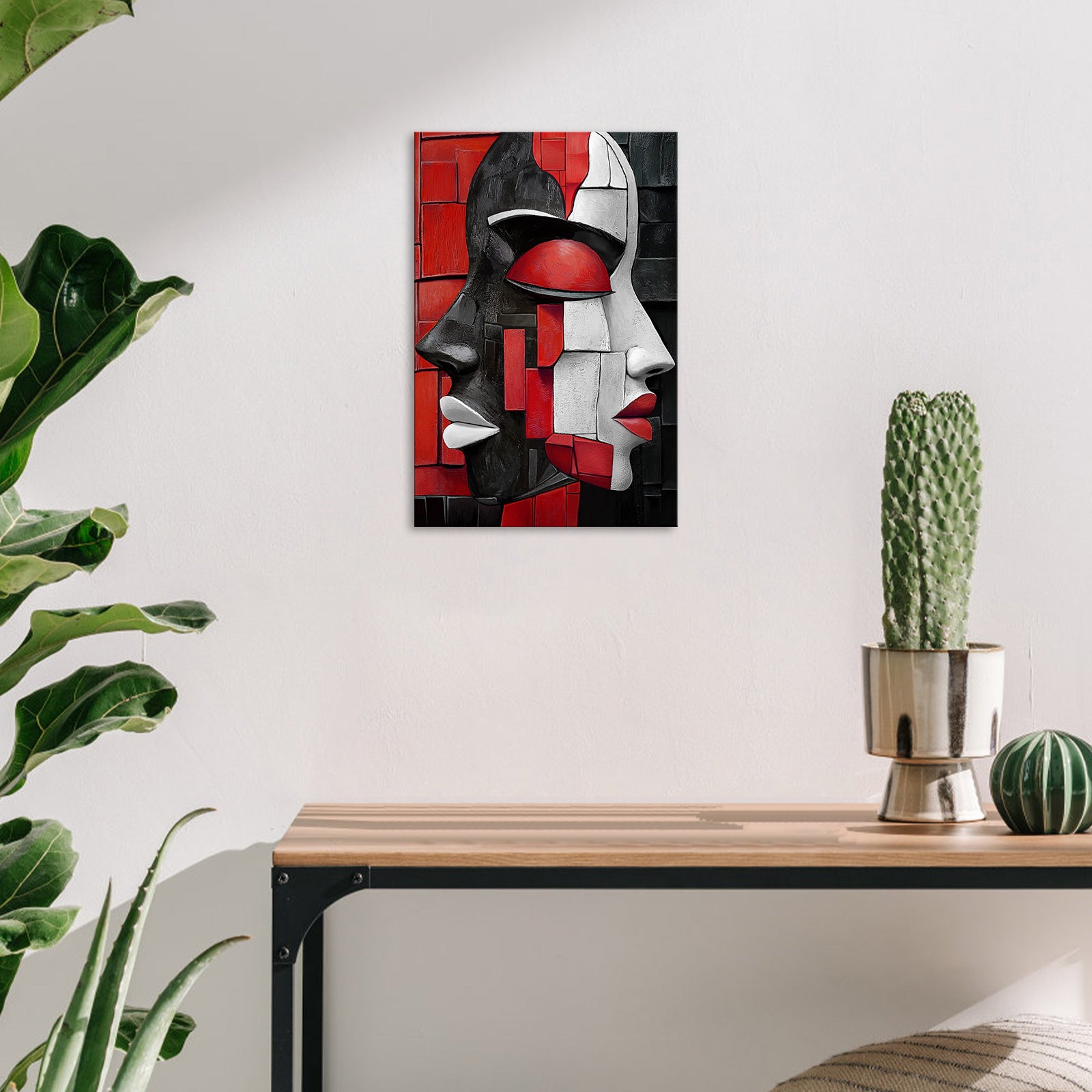 Double Sided Abstract Mask