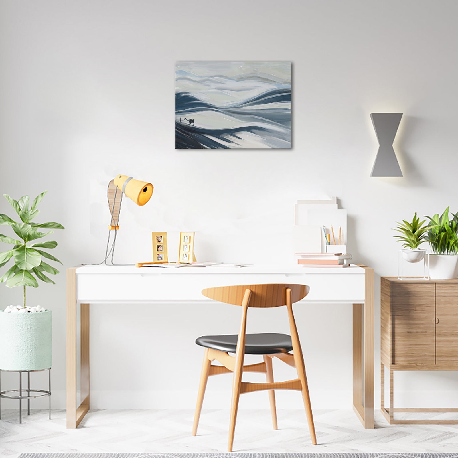 canvas gallery wall