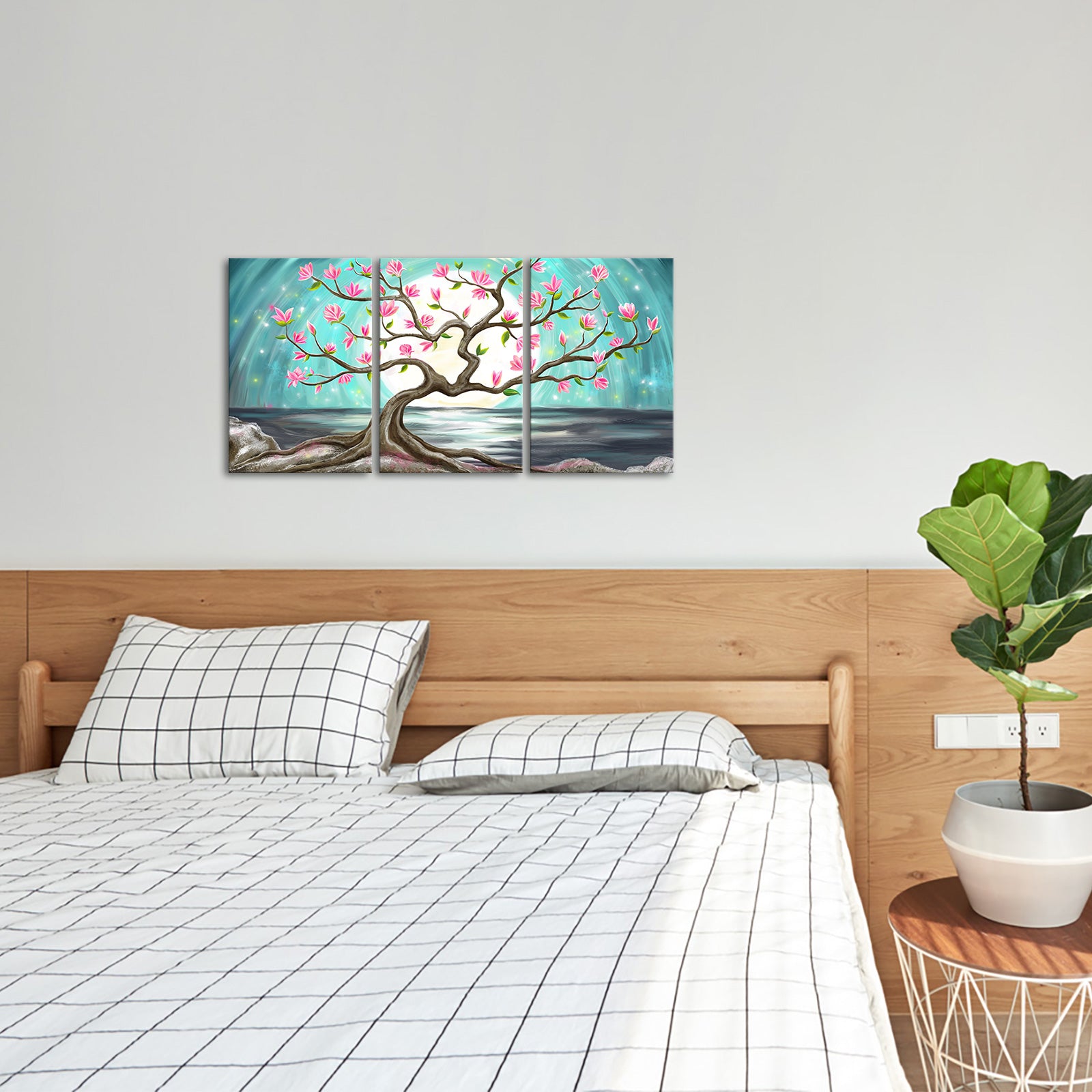 Seascape triptych landscape canvas print online