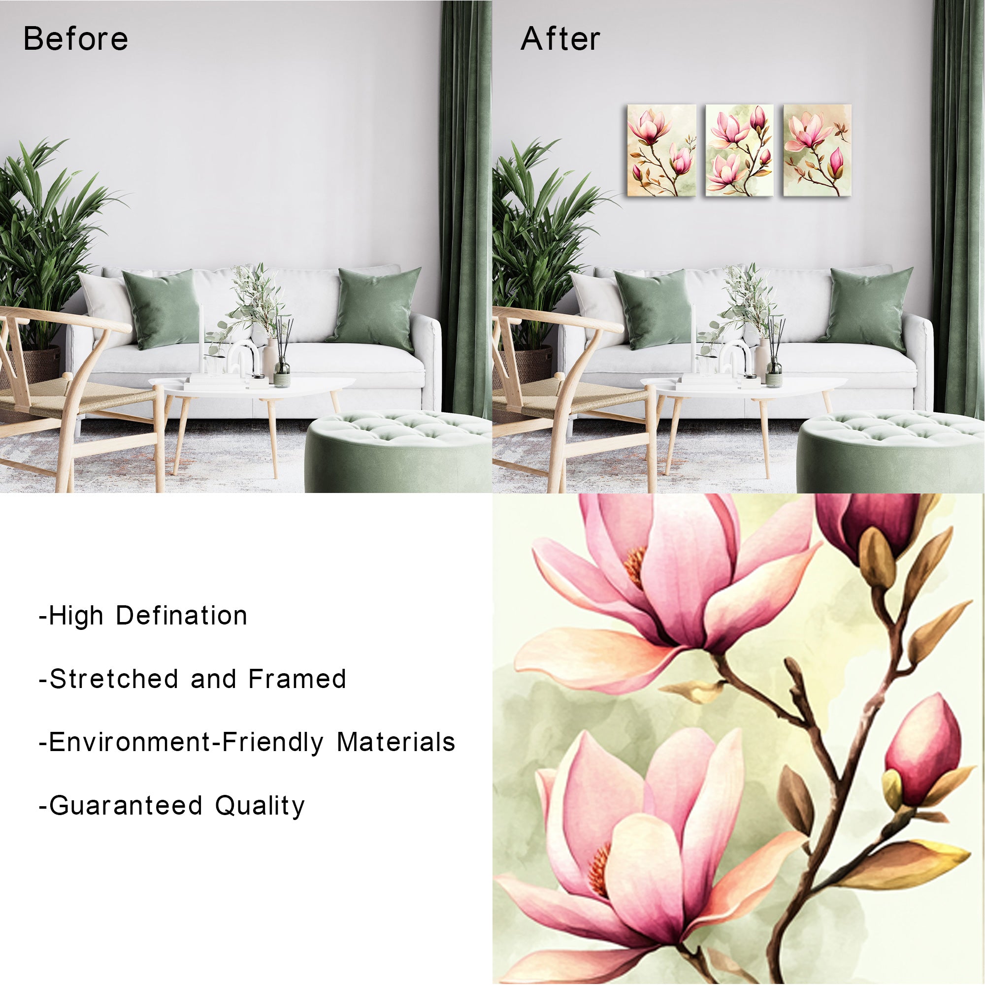 Elegant Magnolia Flower