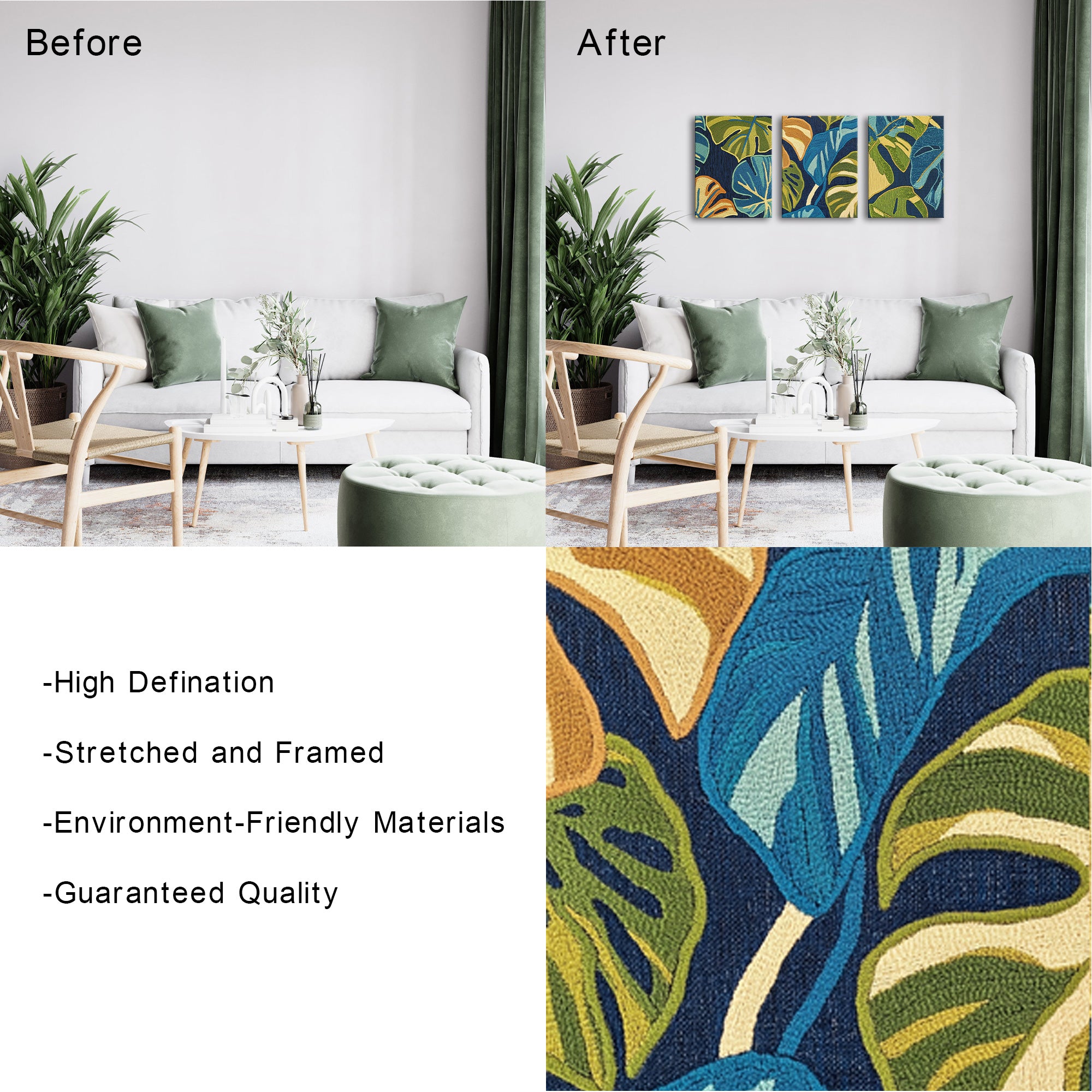 Tropical Leaf Pattern