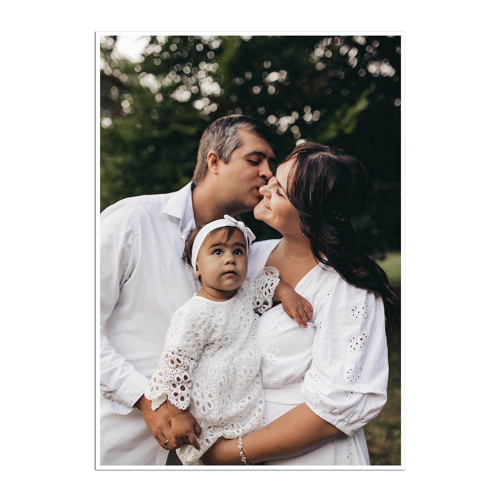 Custom photo scroll canvas wall art