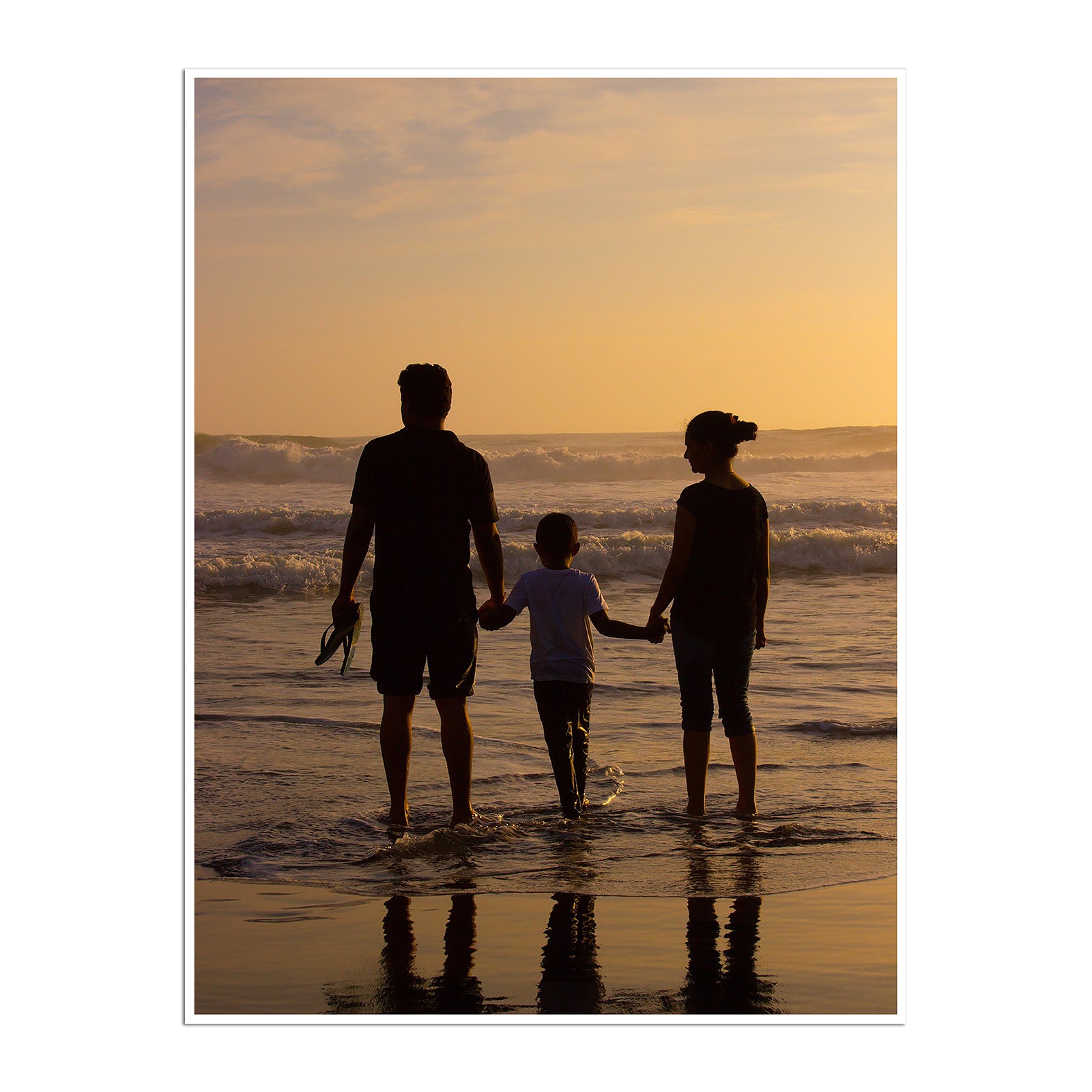 Personalized hanging canvas with family photo