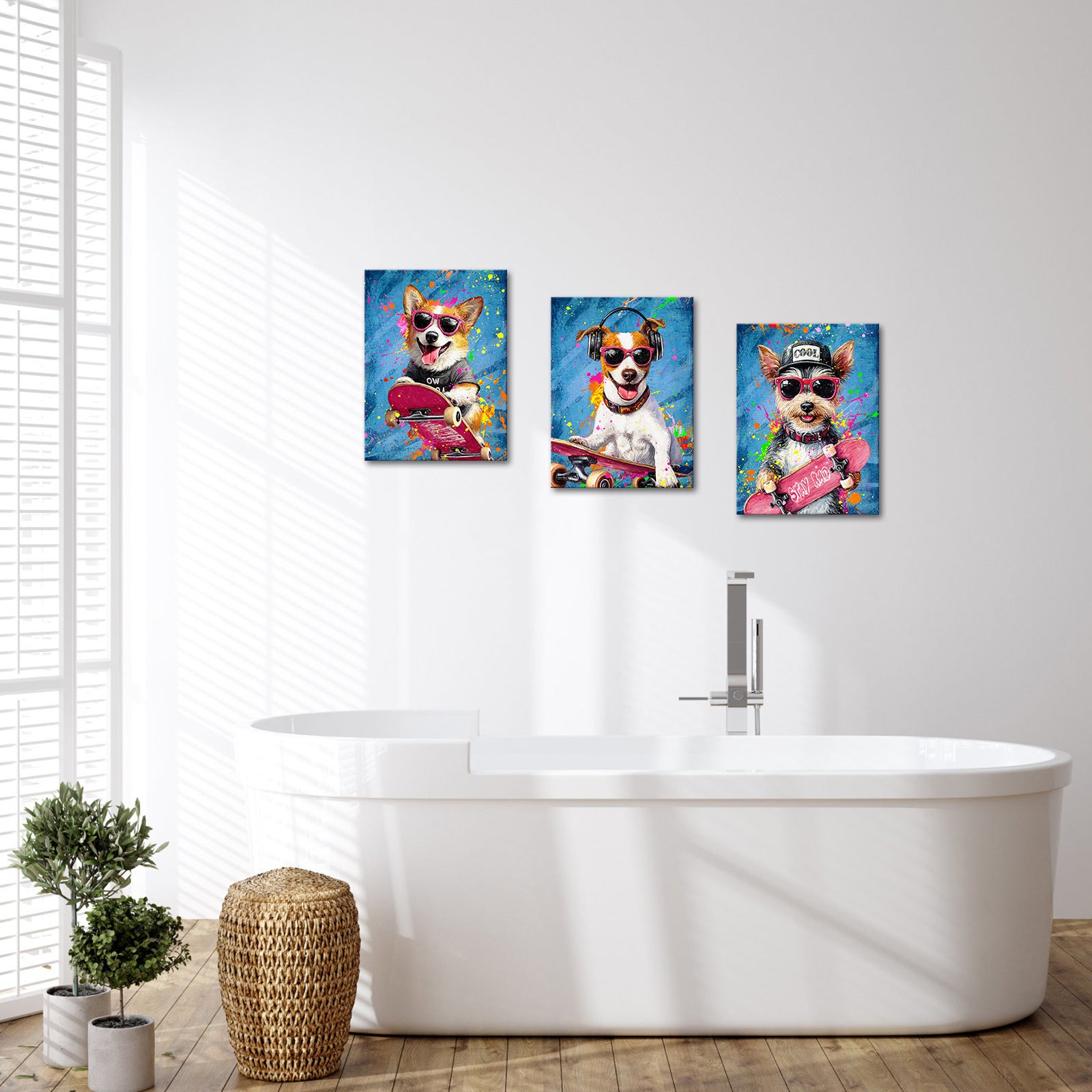 Hip-hop pet custom photo wall decoration